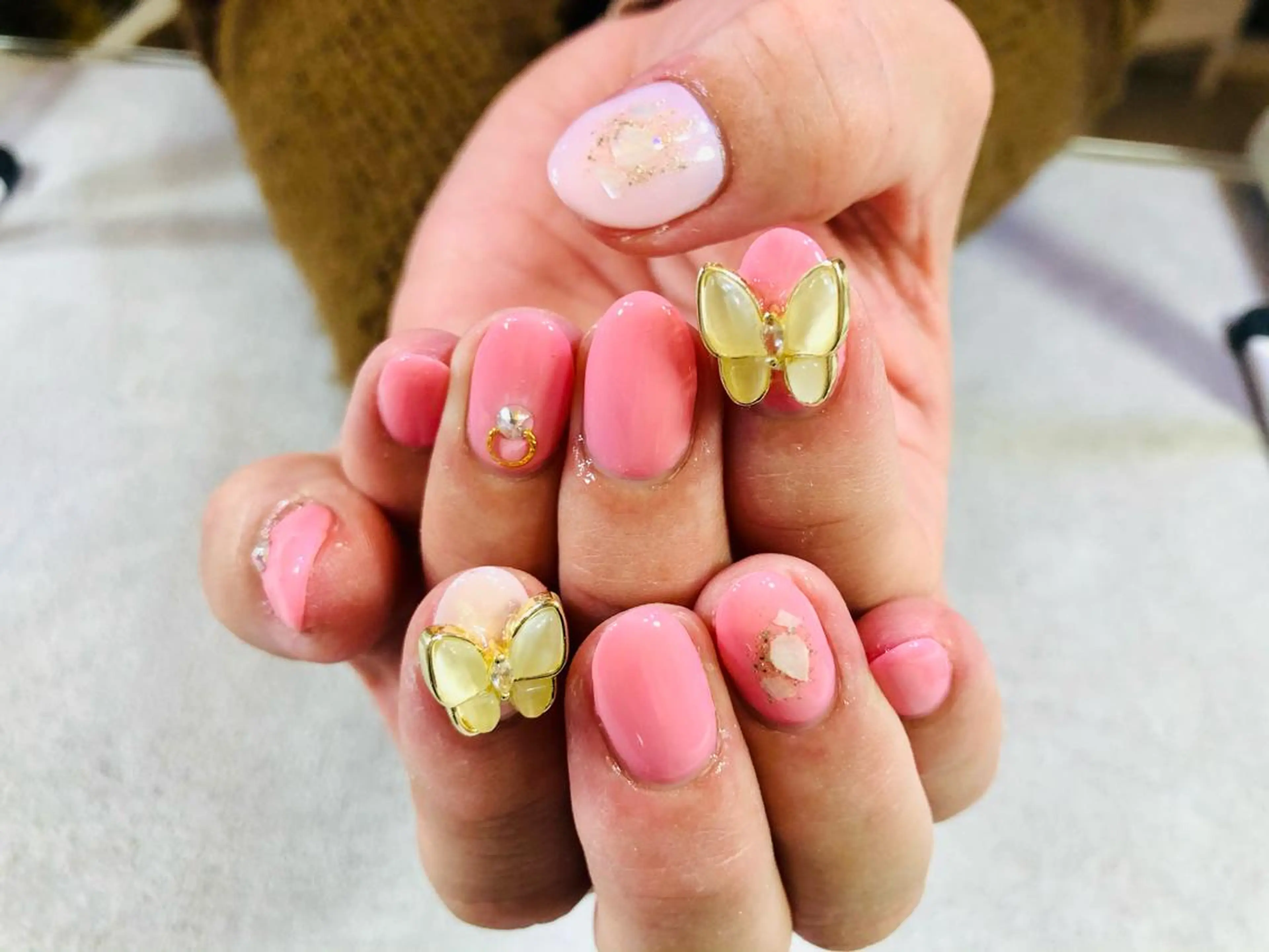 ネイル アートネイル シンプルネイル ハンドネイル 🌿Nnail🌿 プライベートサロンのネイルデザイン