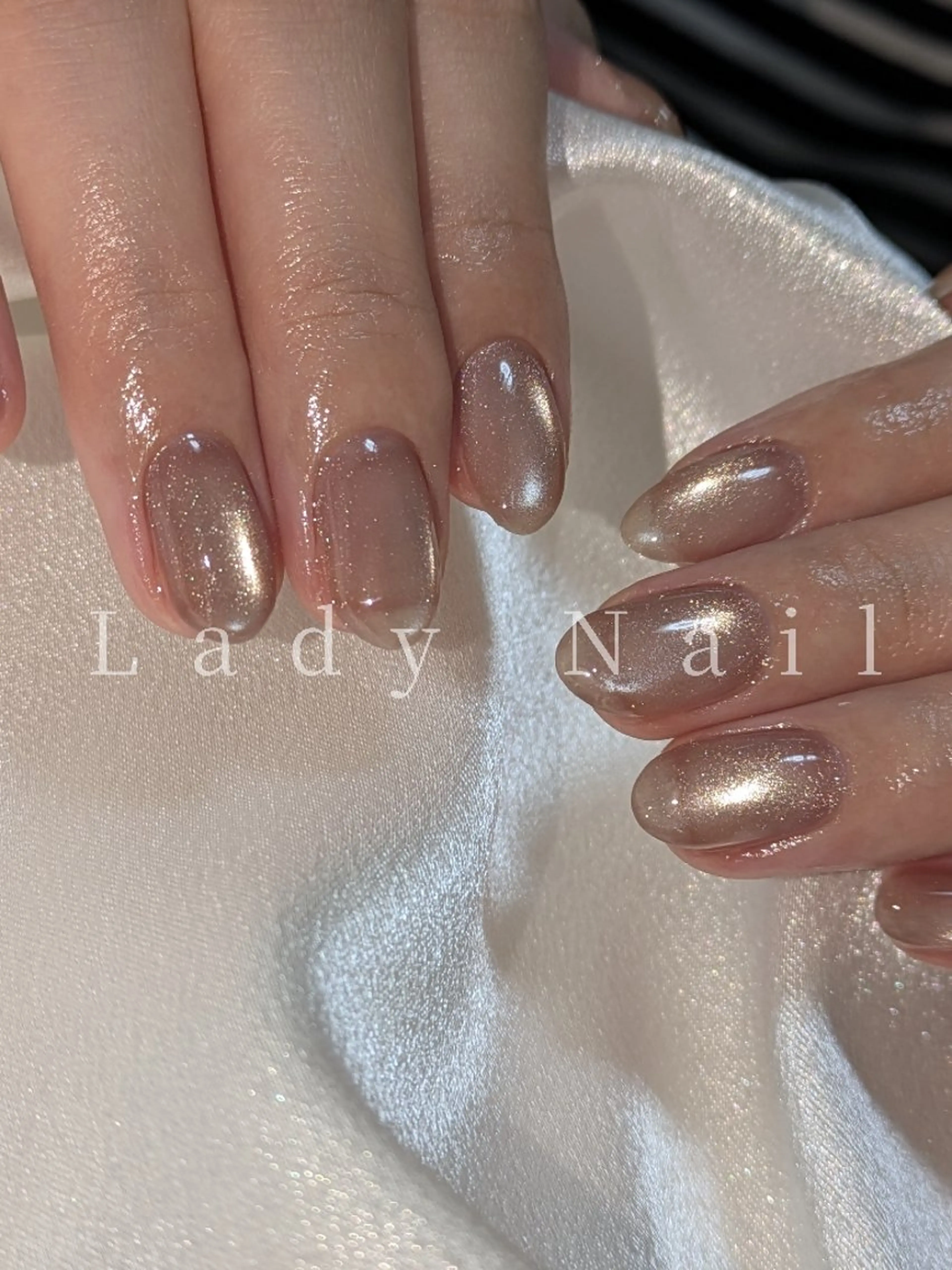ネイル マグネットネイル ハンドネイル Lady Nail Kiyokaのネイルデザイン