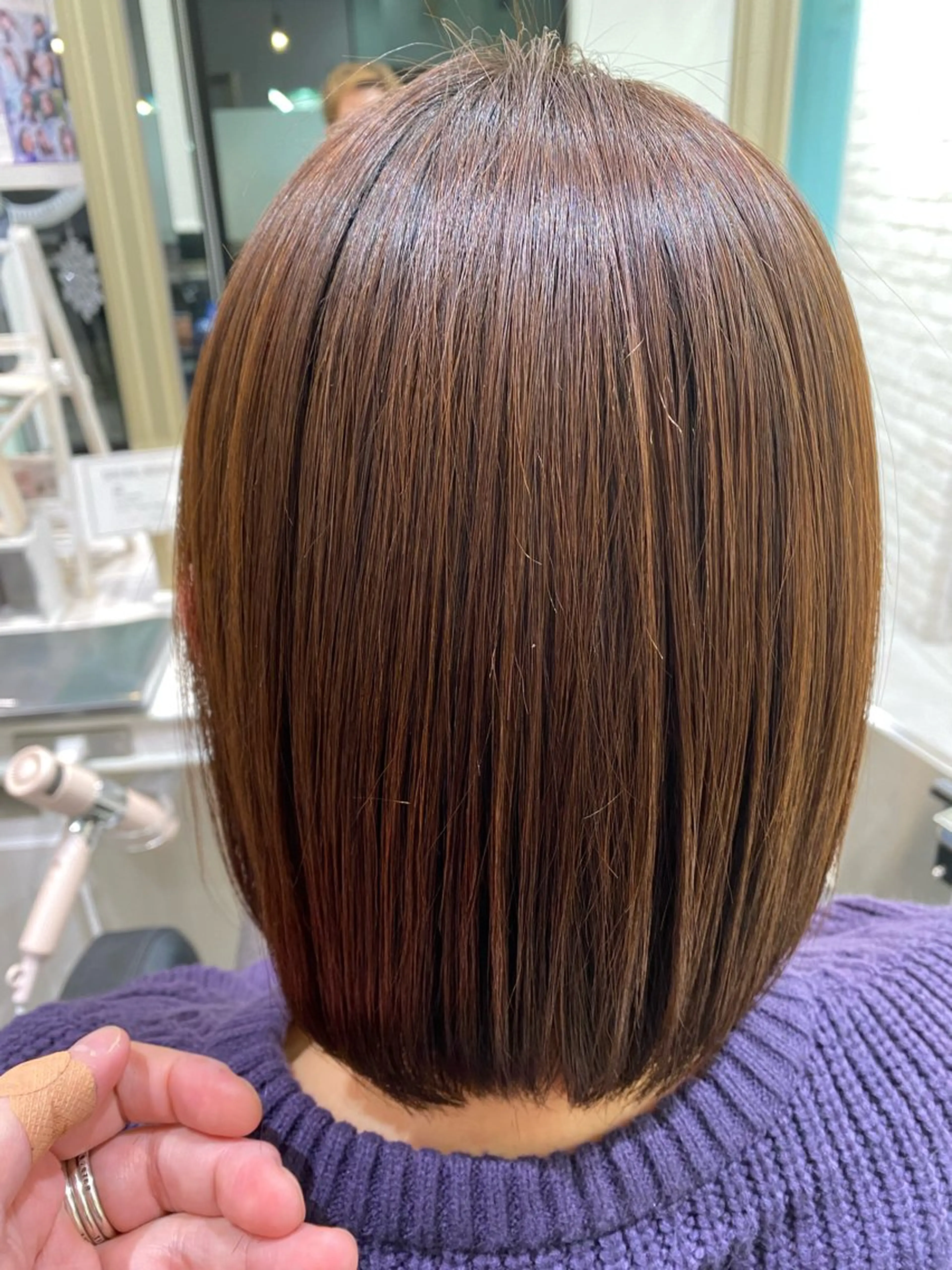 白髪染め🥣リタッチカラー✨✨の写真