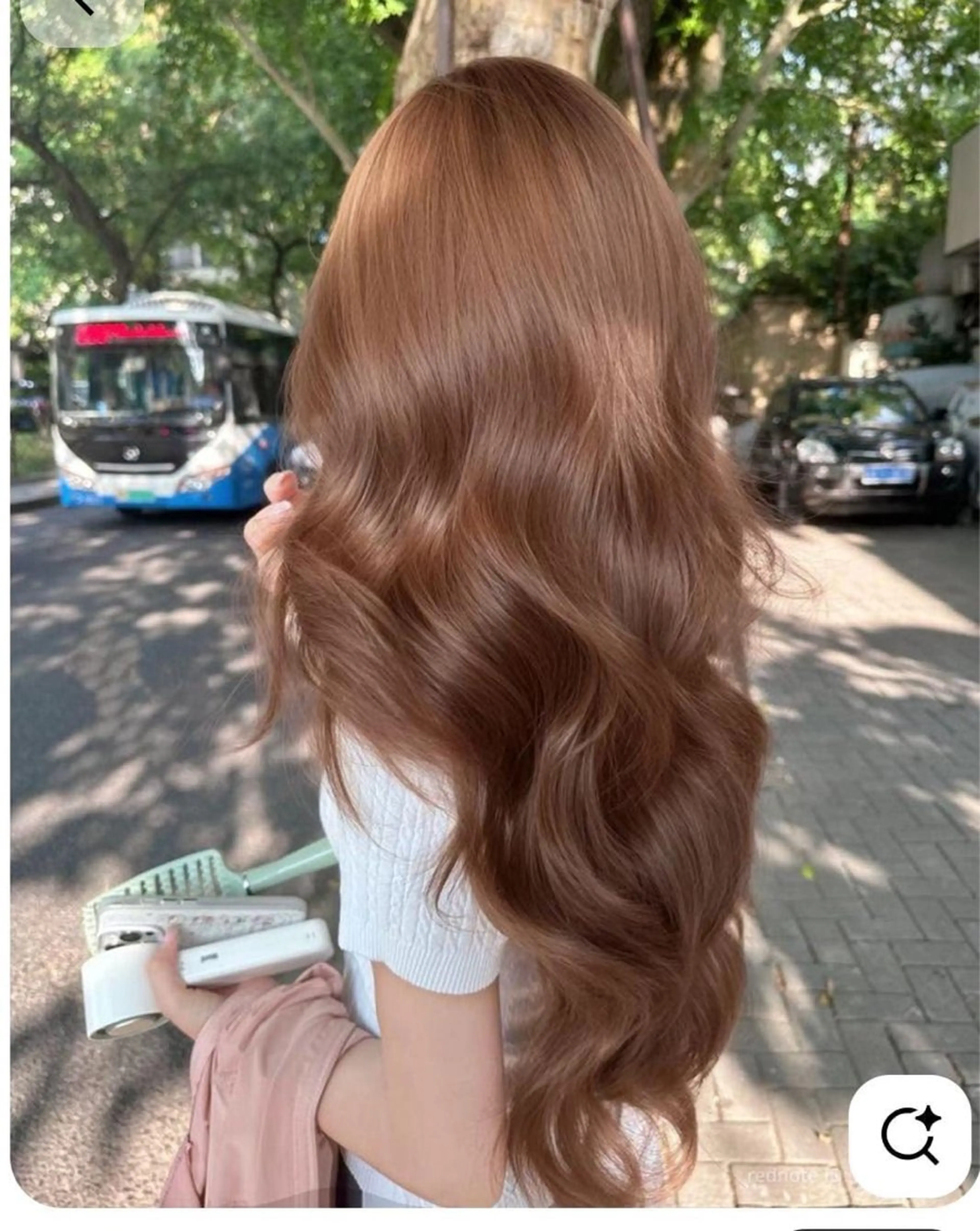 カラー 木村 心優のヘアスタイル