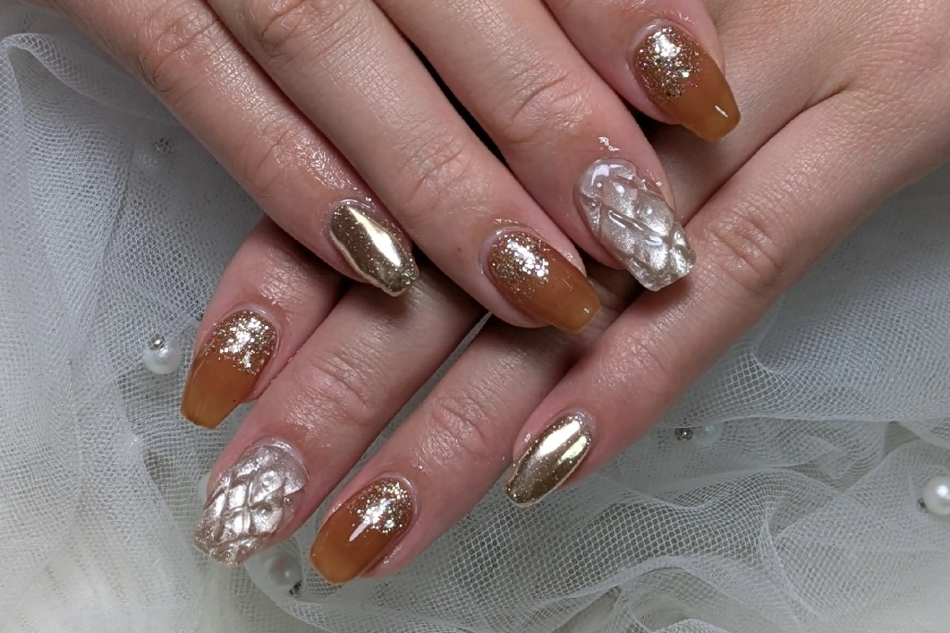 ネイル 持ち込み ハンドネイル m&pPrivate nailsalonのネイルデザイン