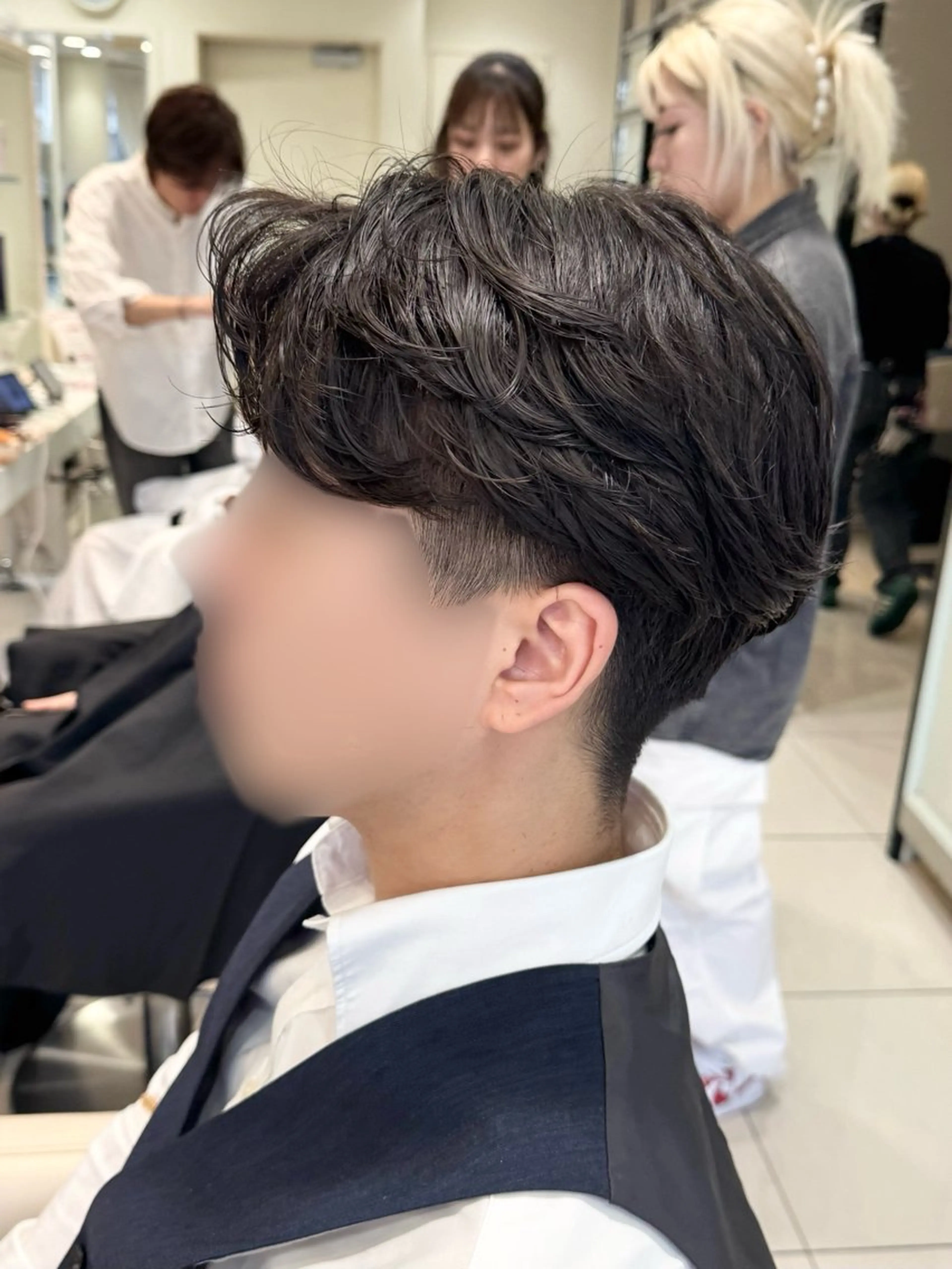 パーマ メンズ 【𝐀𝐬𝐡-池袋 】ひな 🎀💭のヘアスタイル