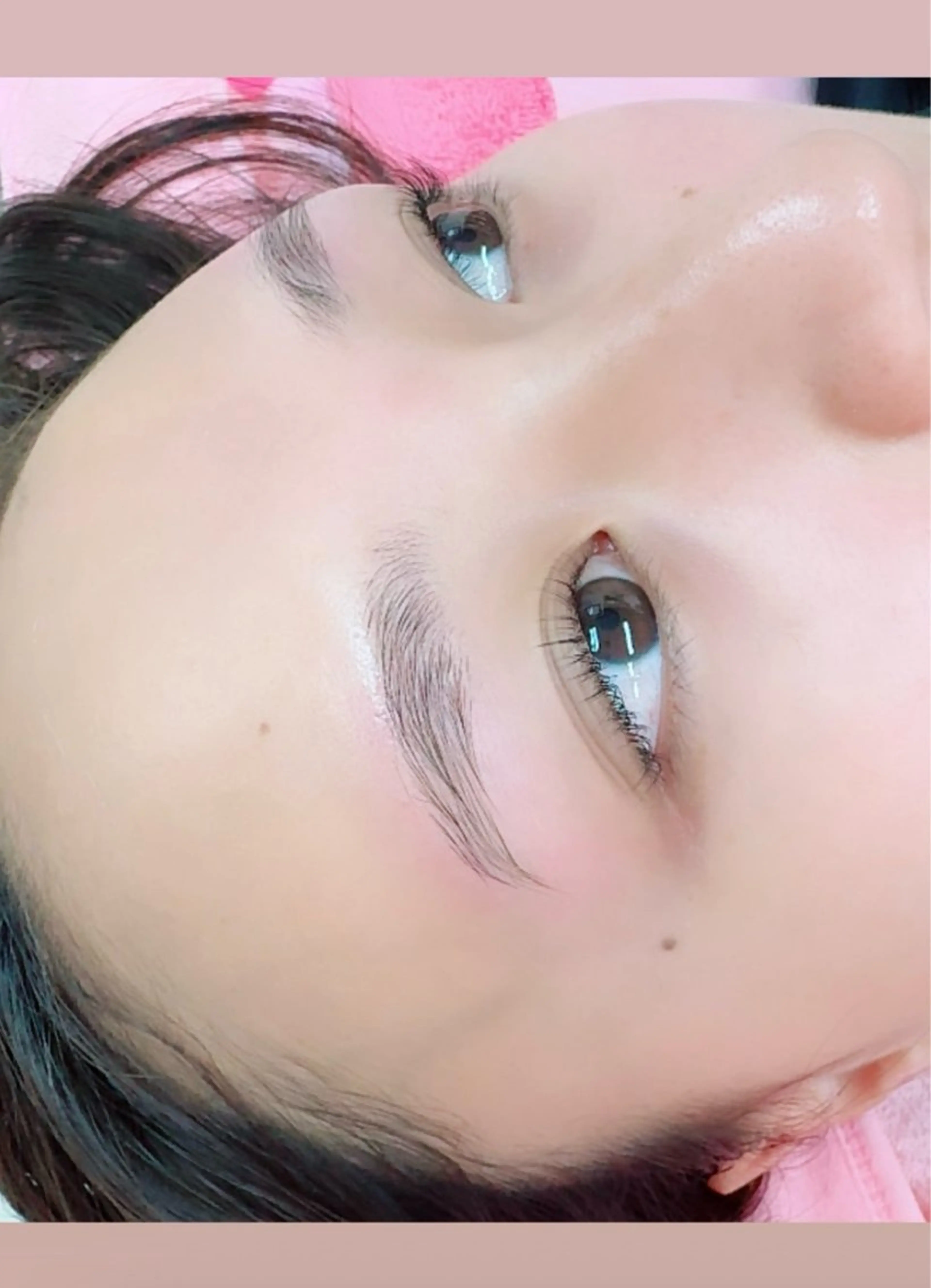 【お写真モデルさん限定】現役講師が施術するから綺麗🩷黄金比をとった眉毛ワックス脱毛、ツイージングで綺麗な美眉に😍の写真