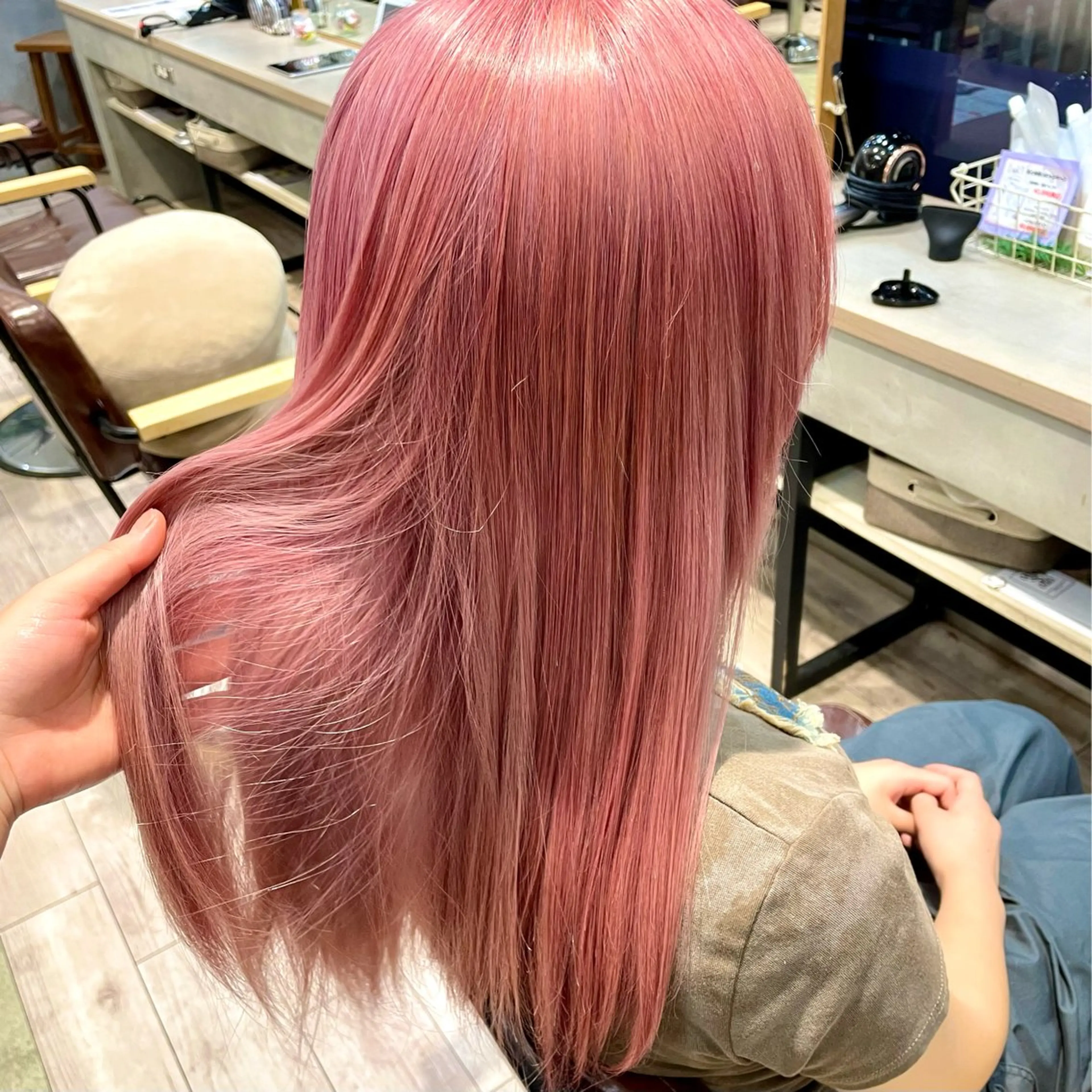 ロング カラー 後藤 舞衣のヘアスタイル