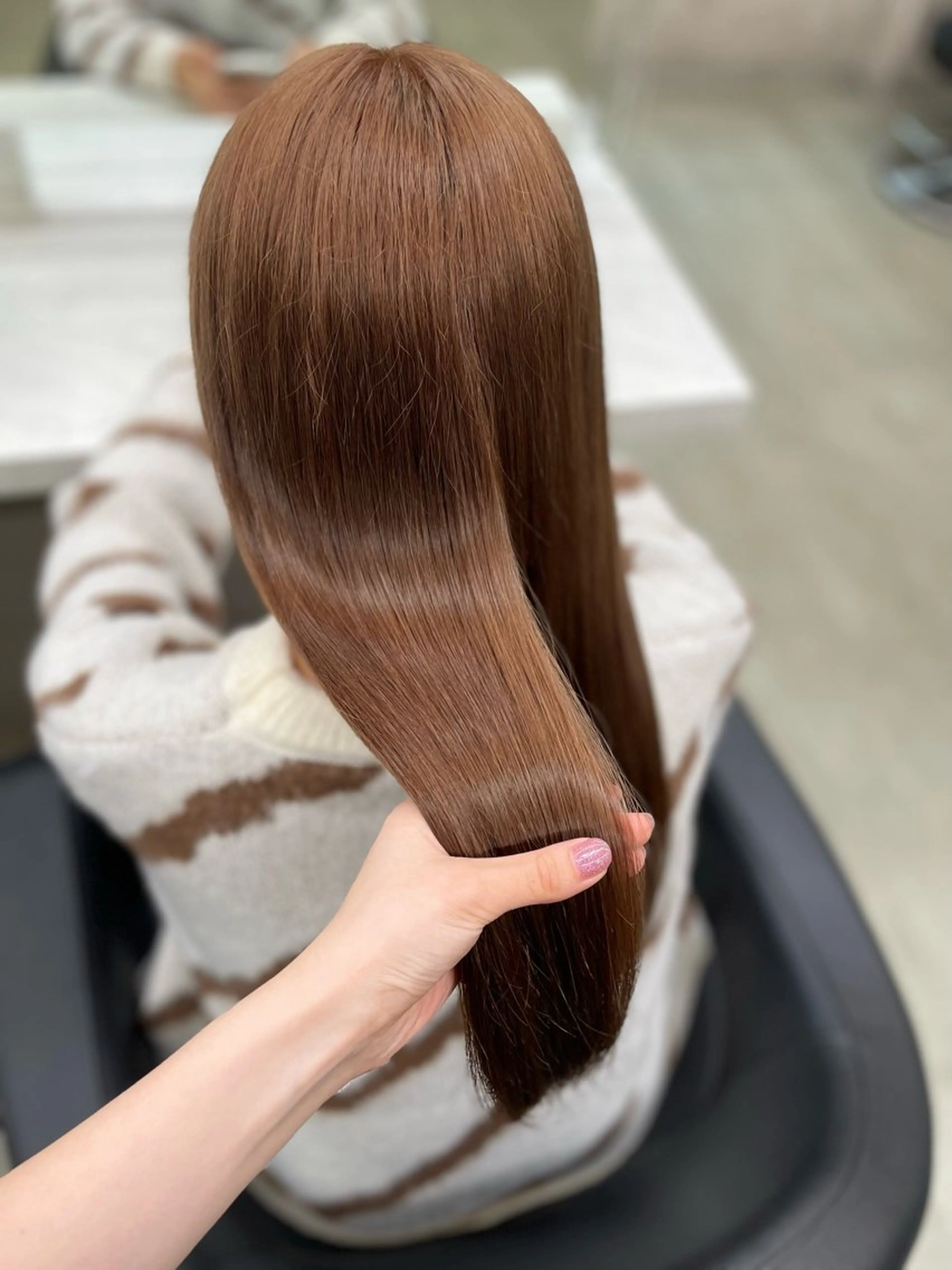 ロング カラー 🎀暖色/ラベンダー /paru🤍のヘアスタイル