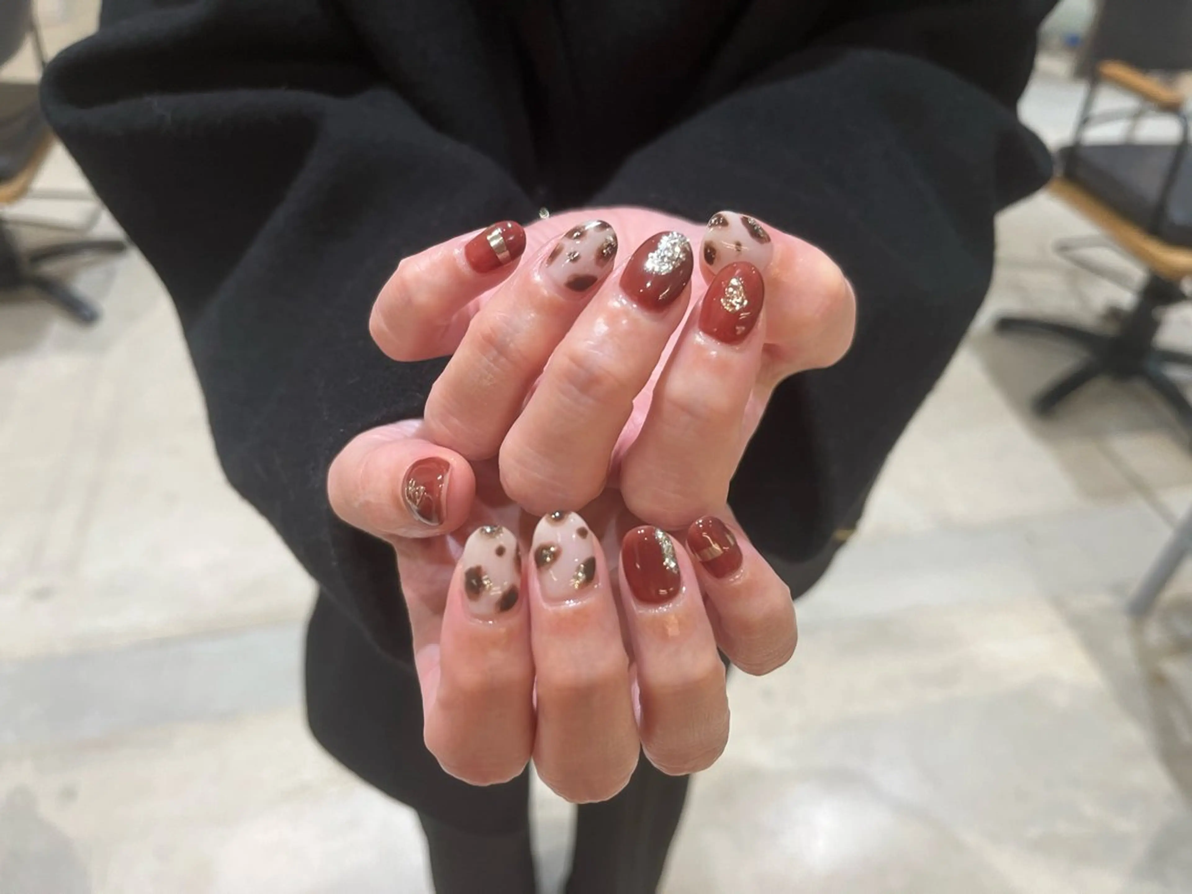 ネイル 持ち込み aloalo MIKAのネイルデザイン