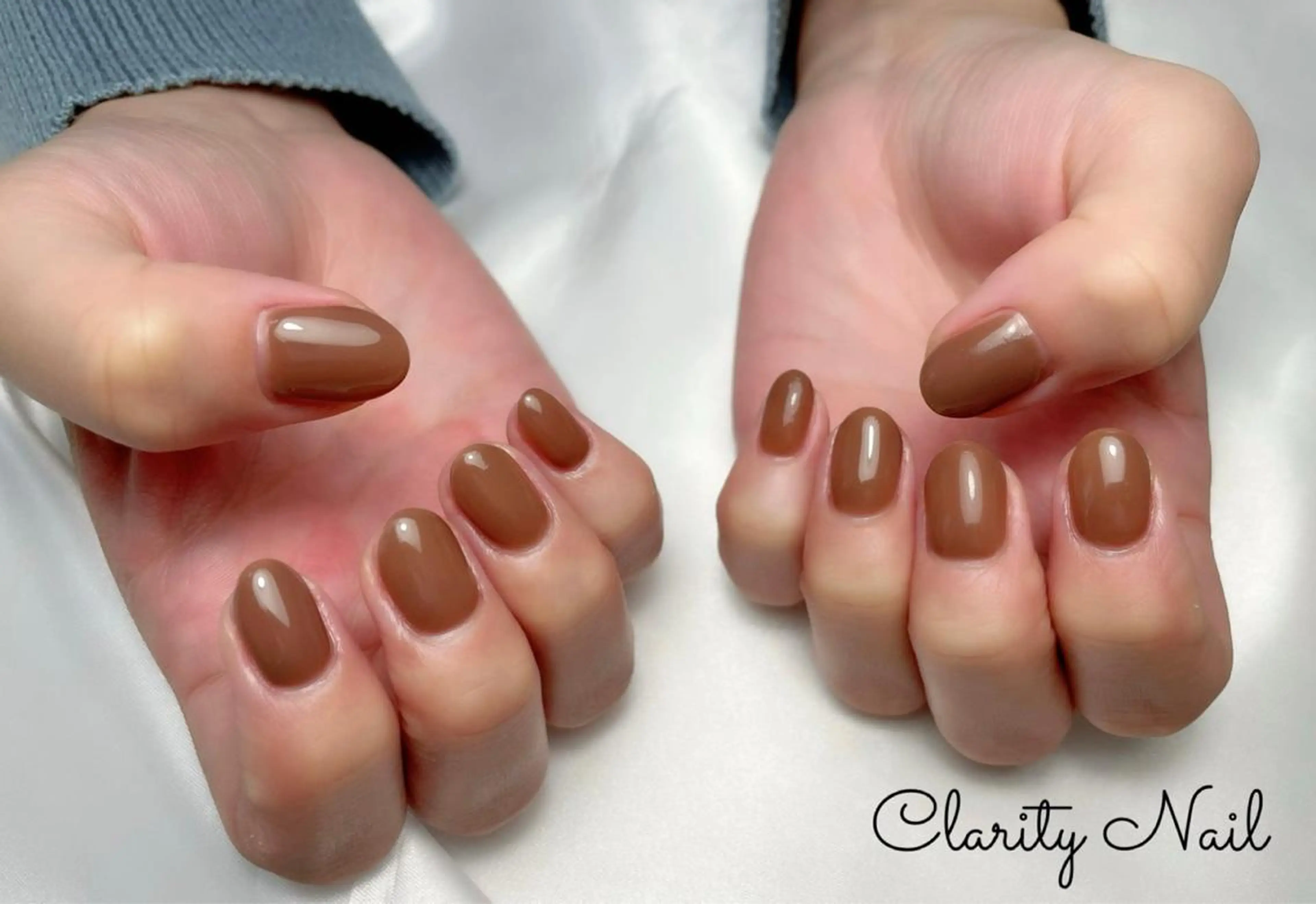 ネイル ワンカラーネイル ハンドネイル Clarity Nailのネイルデザイン