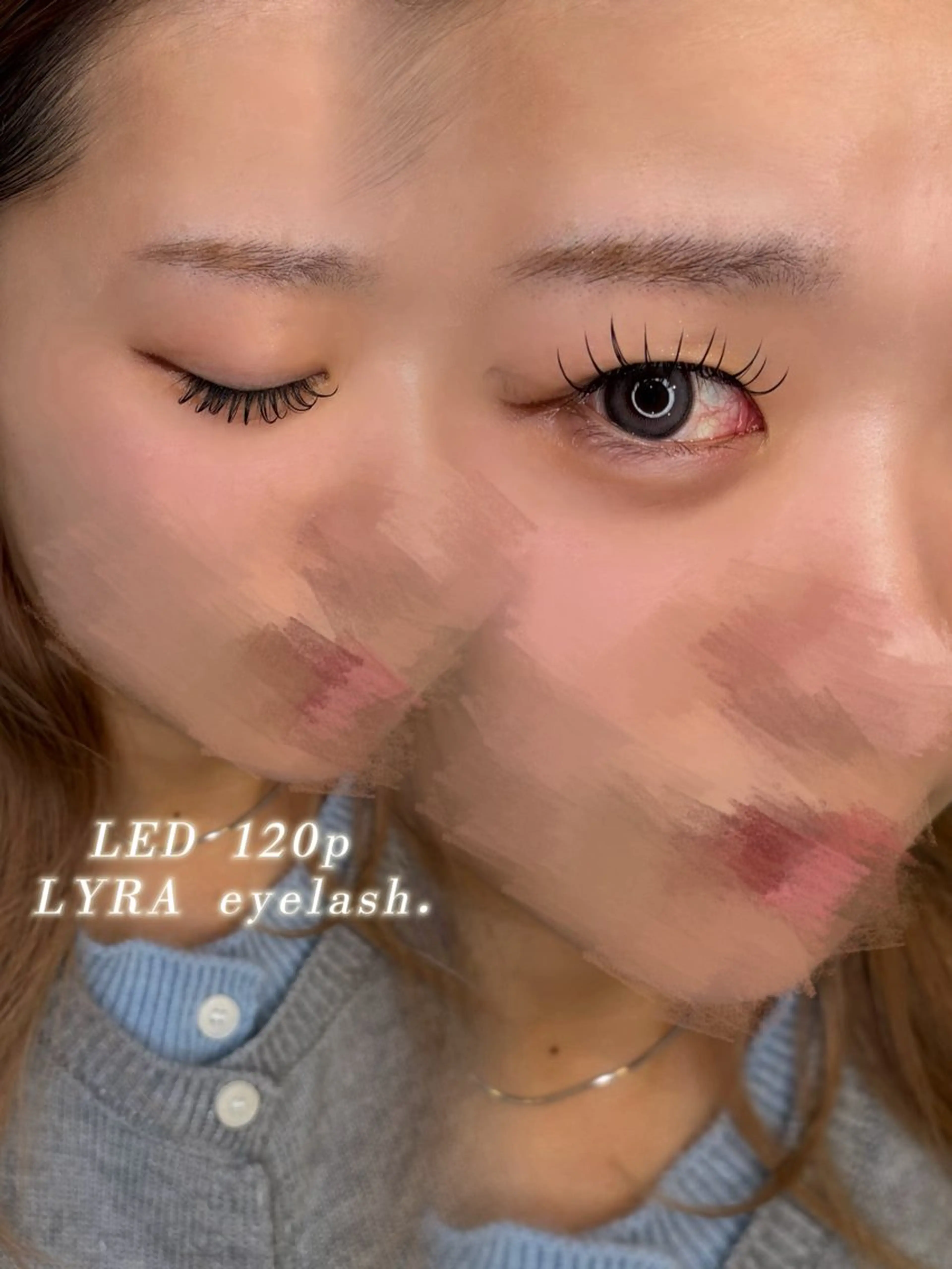 マツエク・マツパ 束感まつ毛 マツエク LYRA ゆうりのマツエク・マツパデザイン