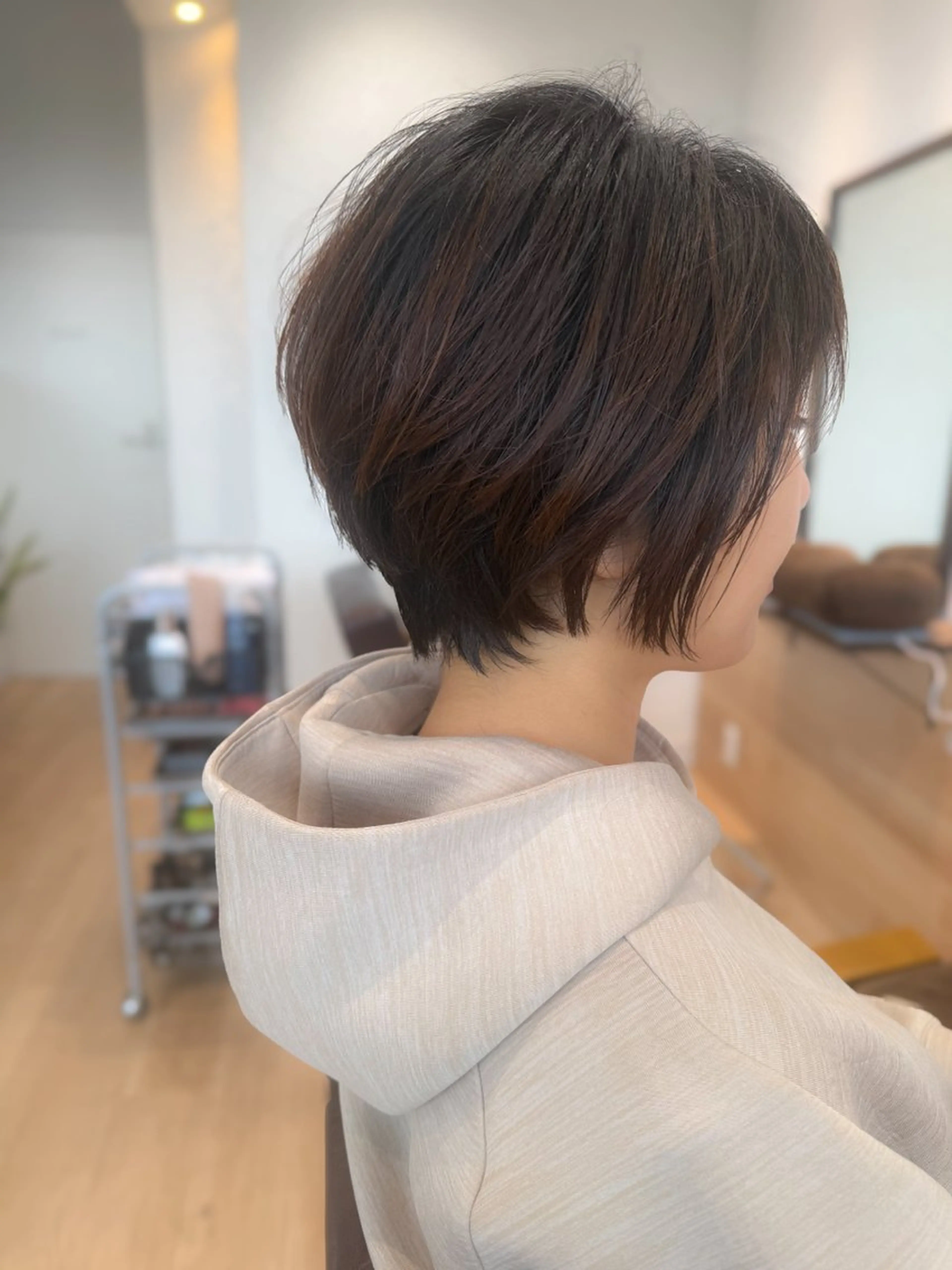 ショート 山田 有希のヘアスタイル