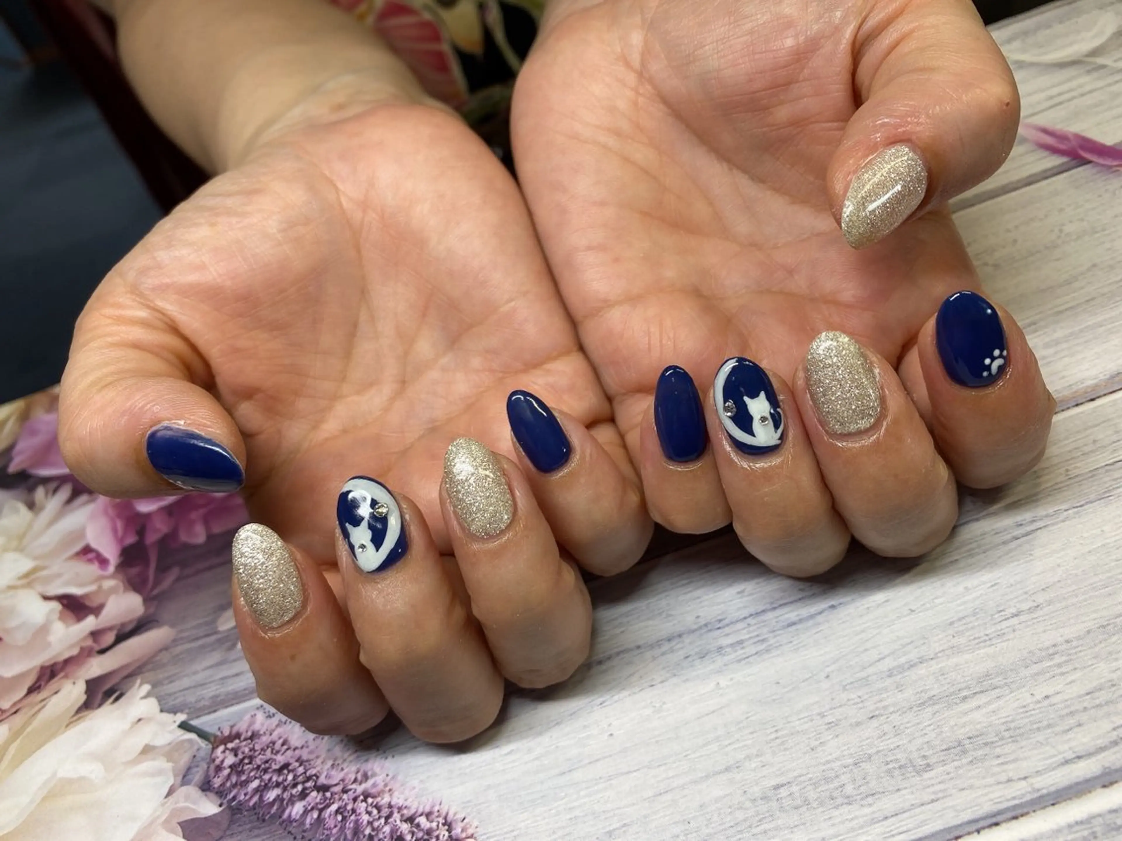 ネイル 持ち込み R.I所属・R.I みちのネイルデザイン