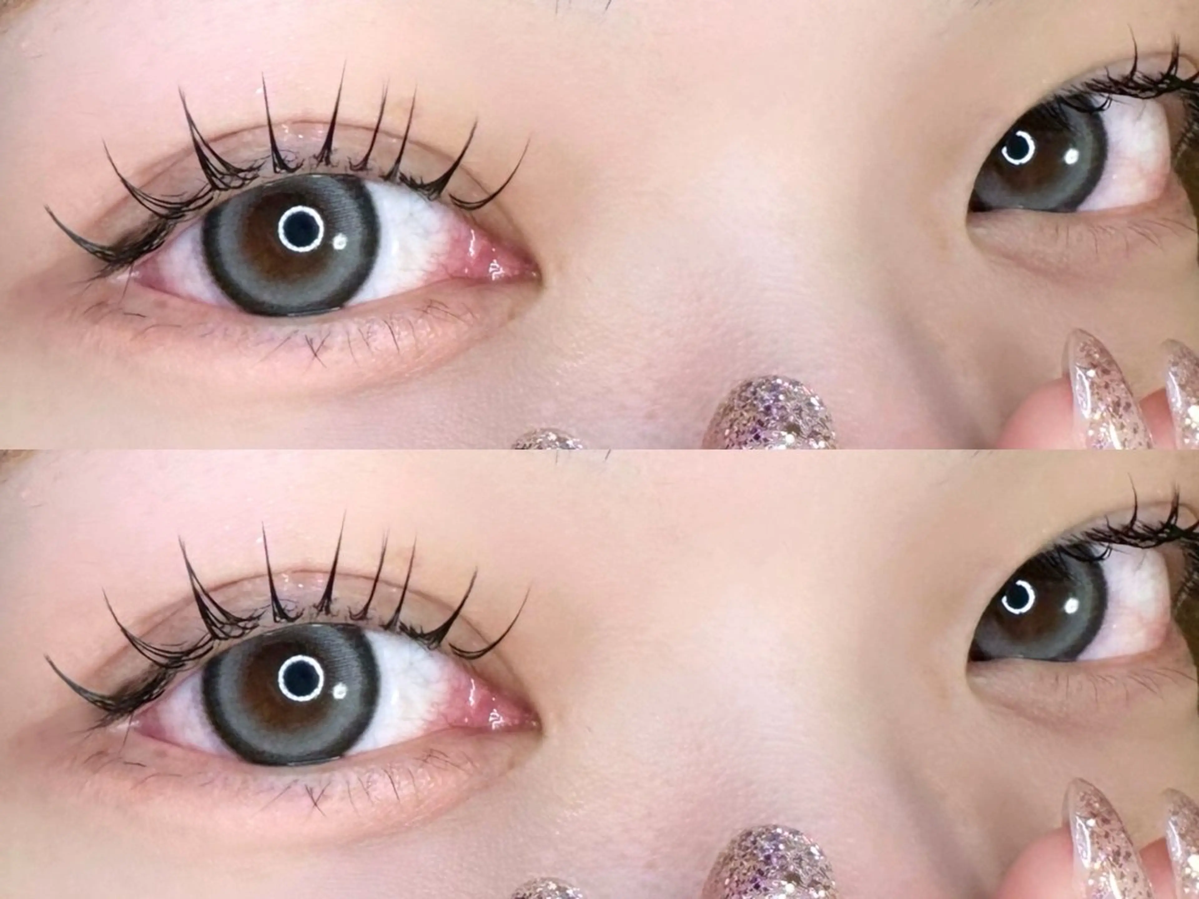 マツエク・マツパ 透明感カラー/艶髪/ マツエク/ゆずはのマツエク・マツパデザイン