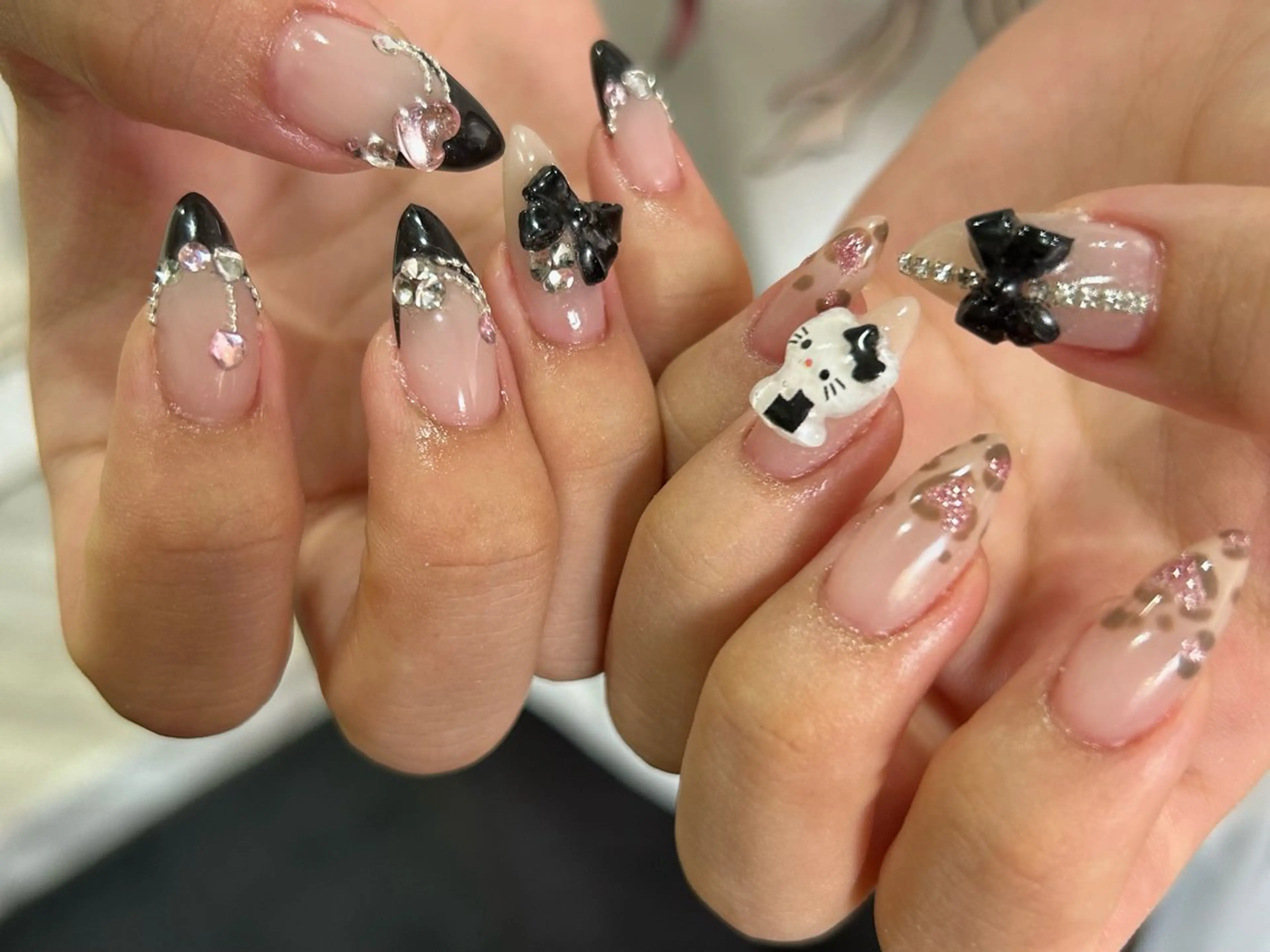 【オフなし】長さだし10本デザインコース🧸持ち込み画像OKの写真