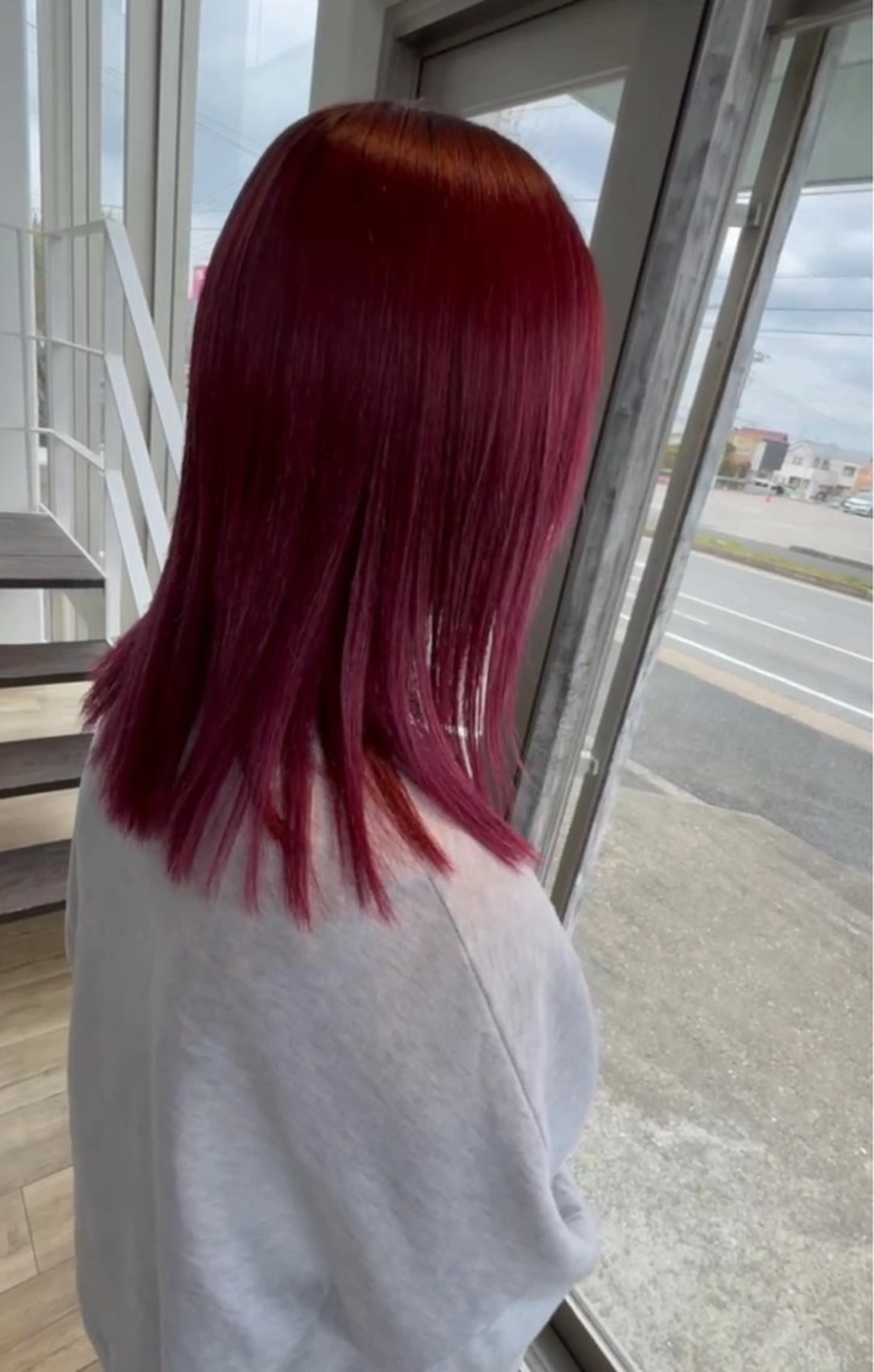 カラー BEEST所属・ate 【暖色/ハイトーン】のヘアスタイル