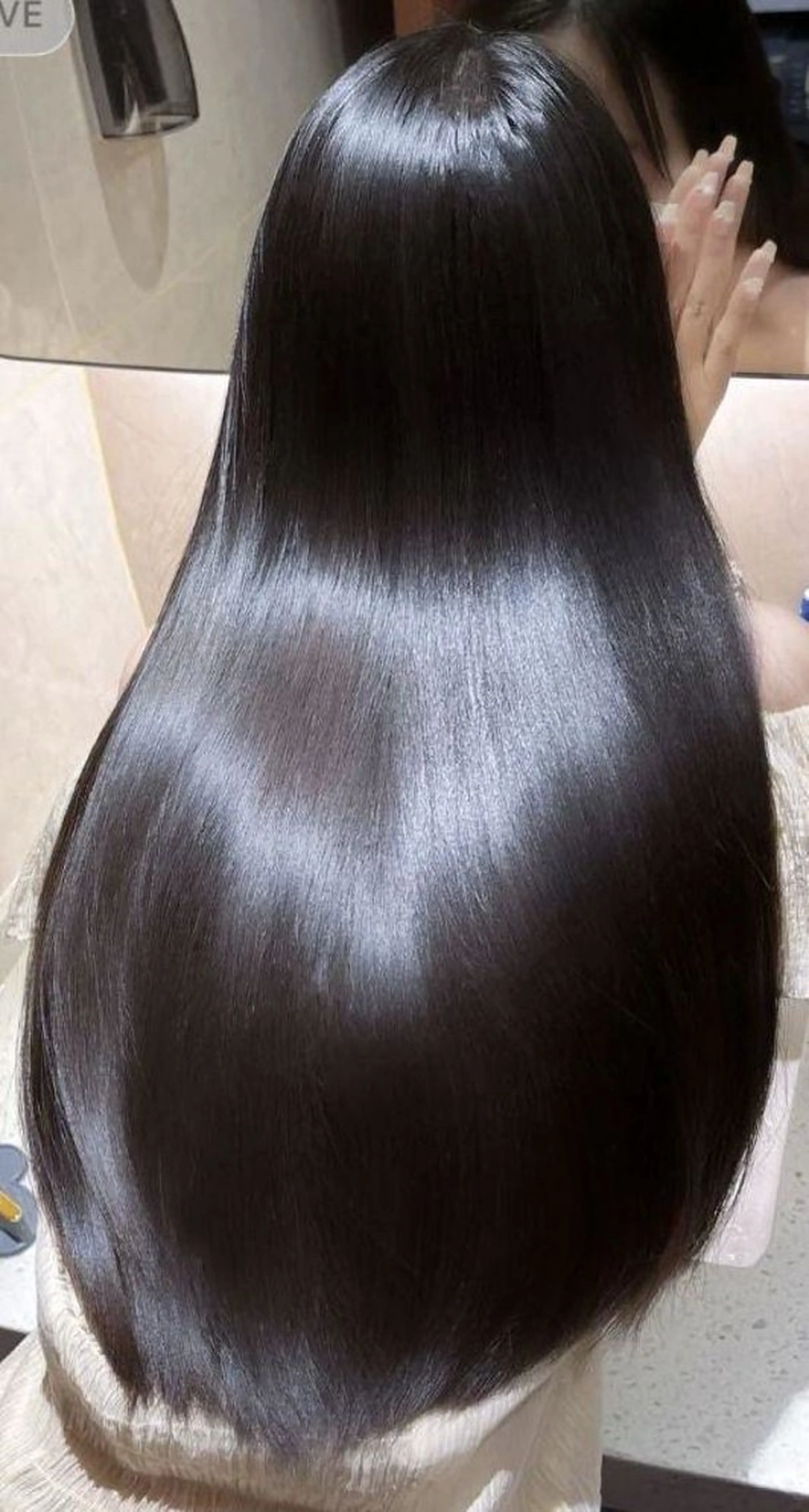 【髪質改善お試しメニュー】カット＋ケアカラー＋髪質改善トリートメントの写真