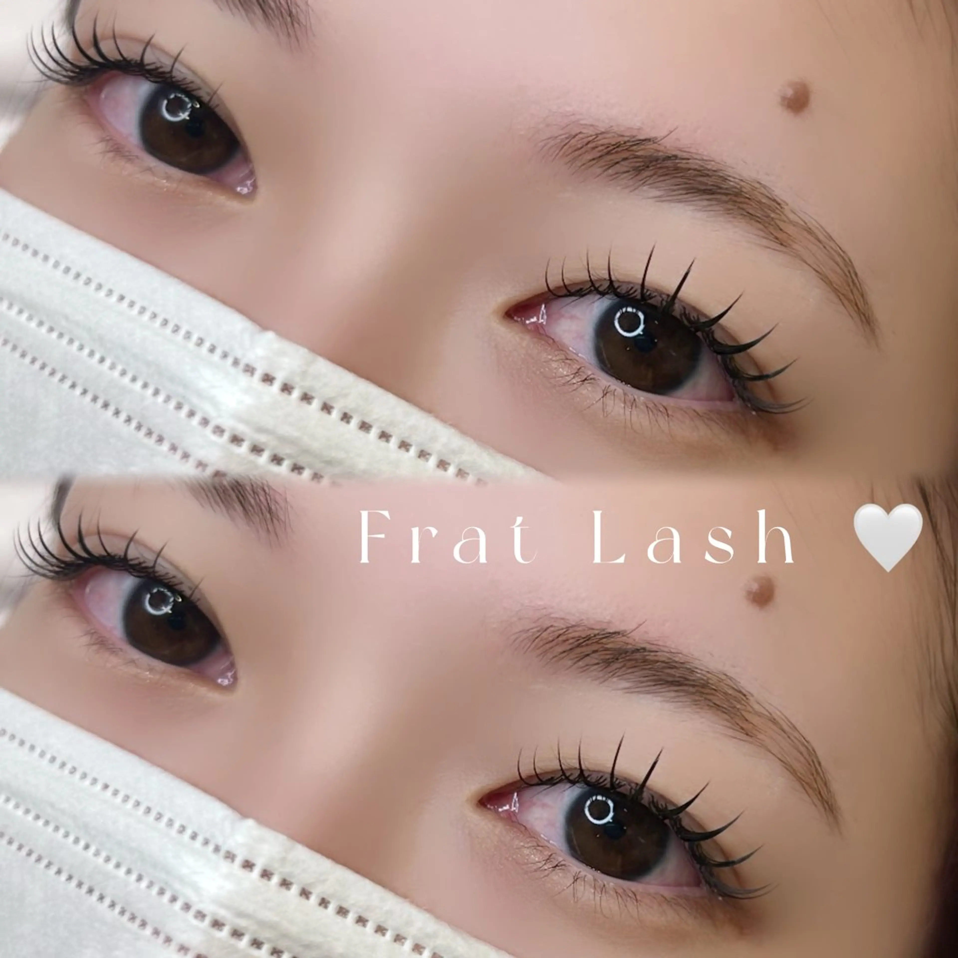 マツエク・マツパ マツエク mila. mahina 天神のマツエク・マツパデザイン