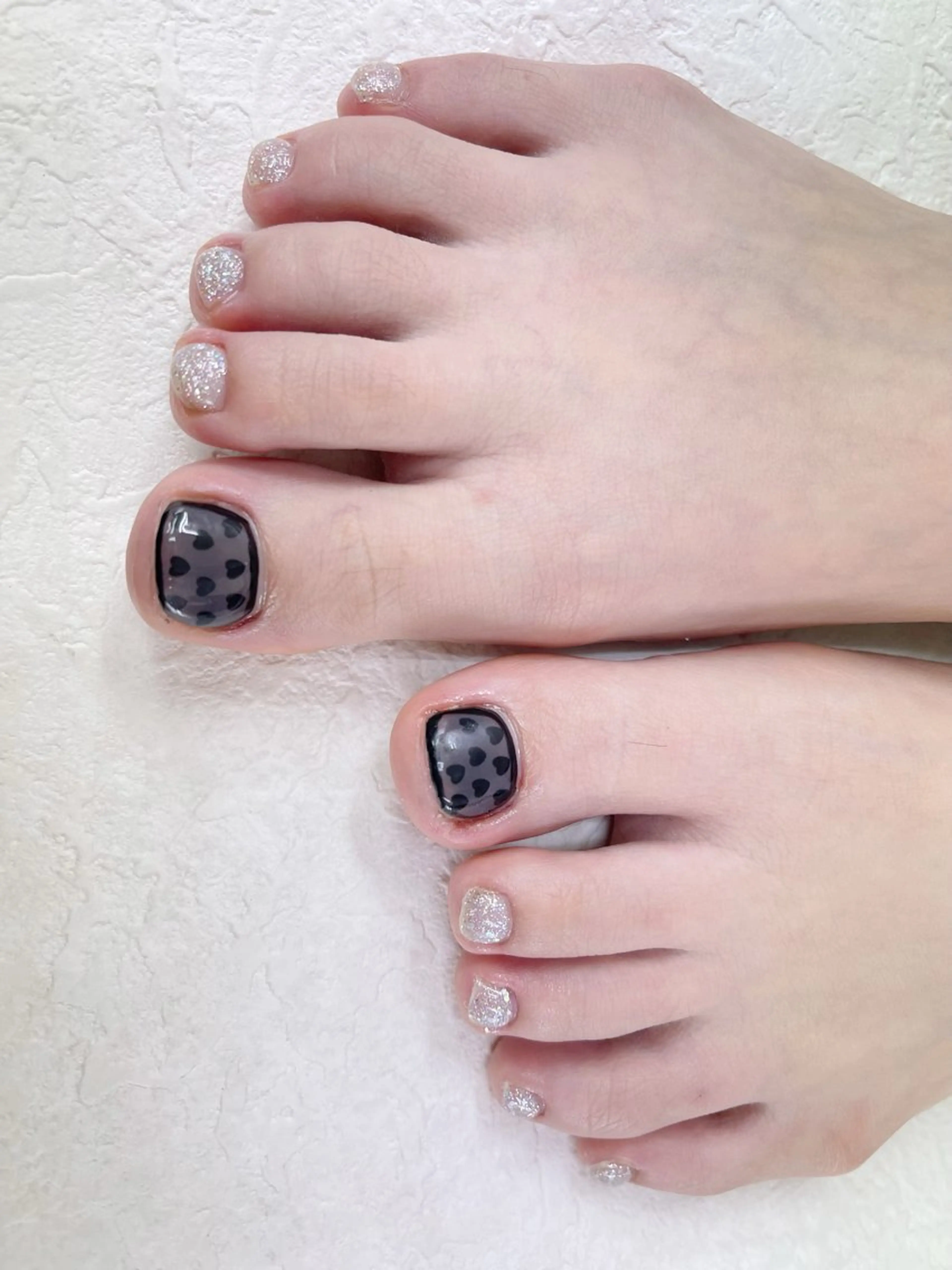 メンズ ネイル アートネイル フレンチネイル ジェルネイル キラキラネイル パラジェル フットネイル Bloom スカルプ専門店のネイルデザイン