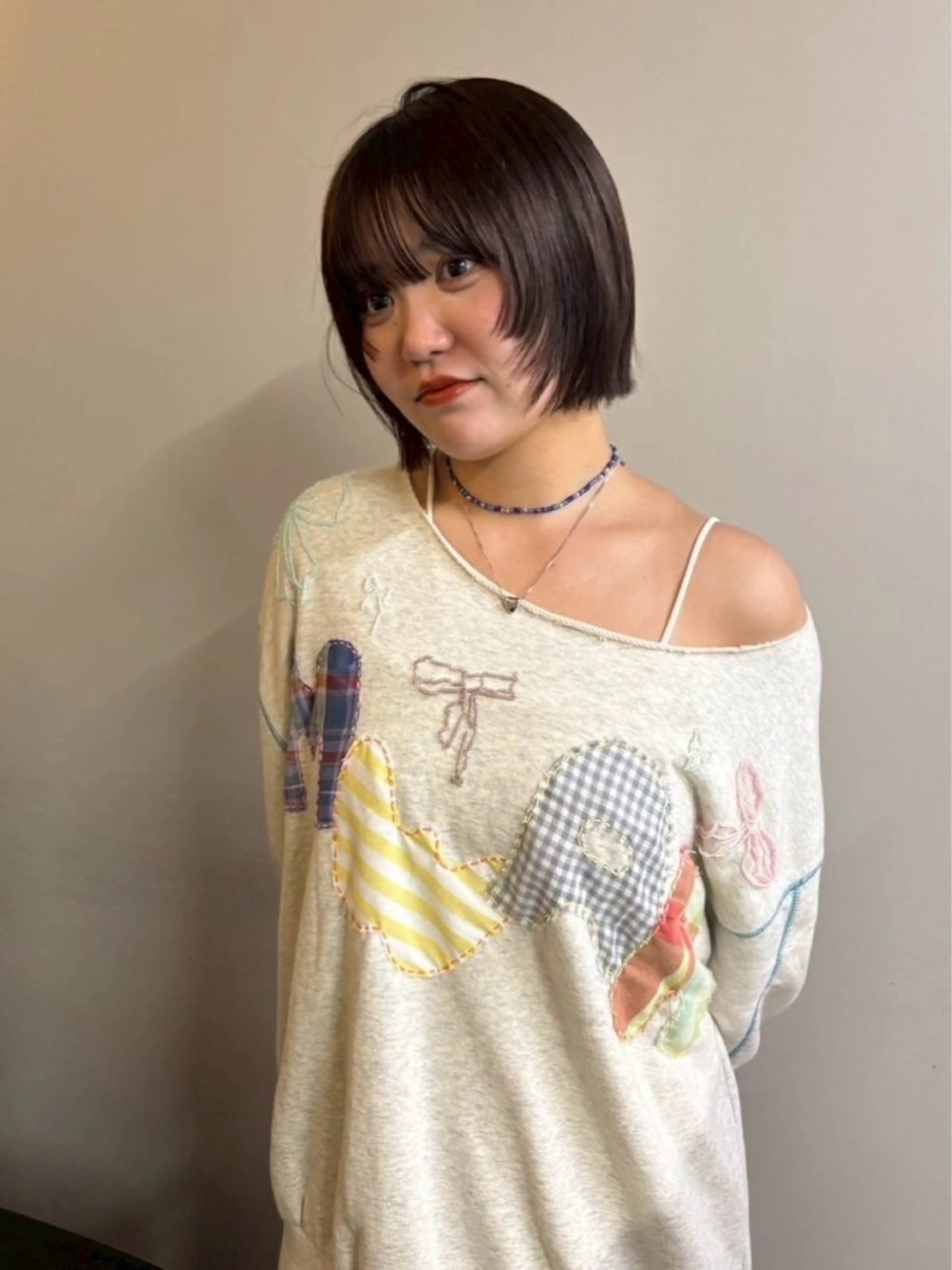 ショート ボブ 似合わせカット ハイトーン レイヤー🎀meiのヘアスタイル