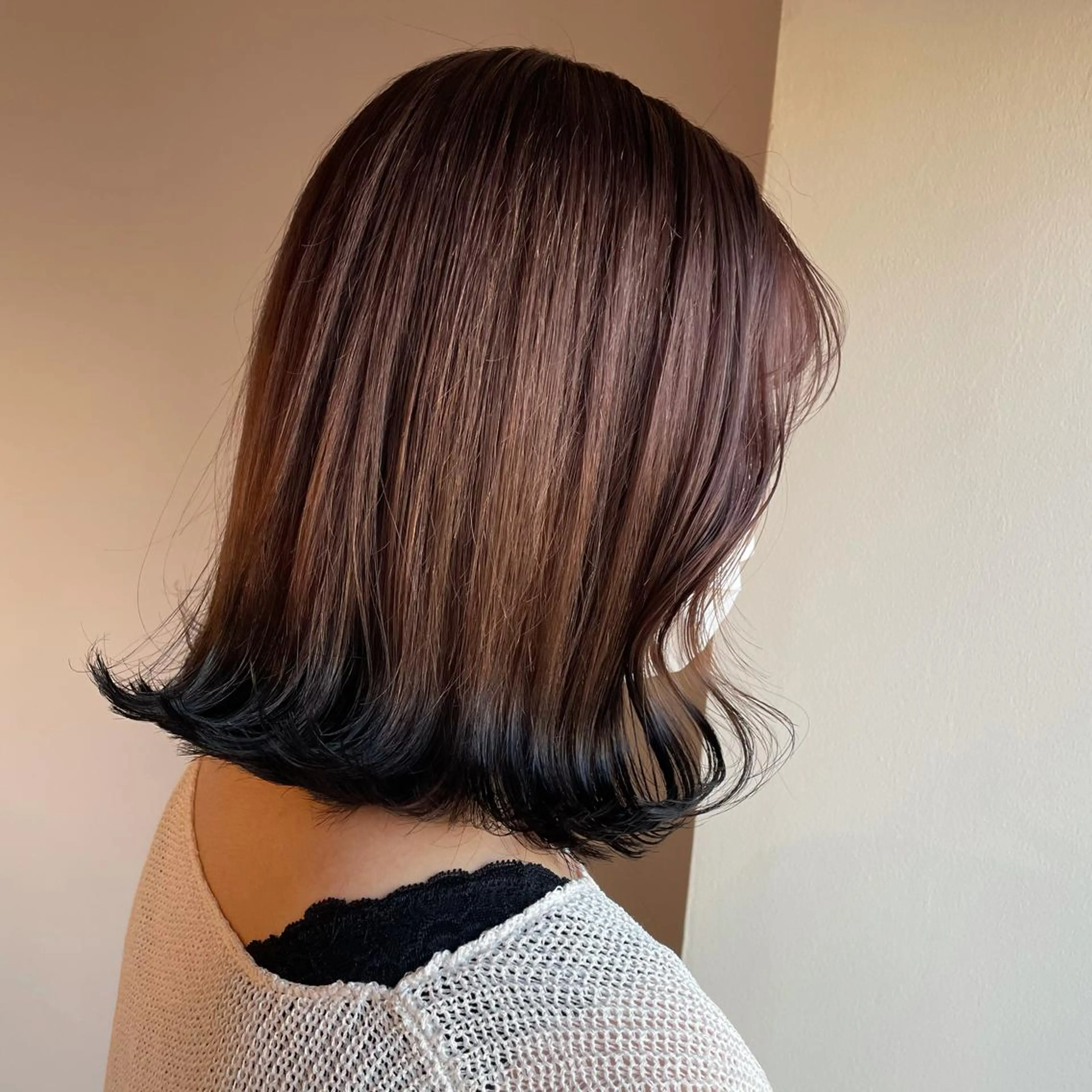 セミロング カラー ヘアアレンジ マツエク・マツパ カット ヘアカラー 透明感カラー/推しカ ラー☁️JURAのヘアスタイル