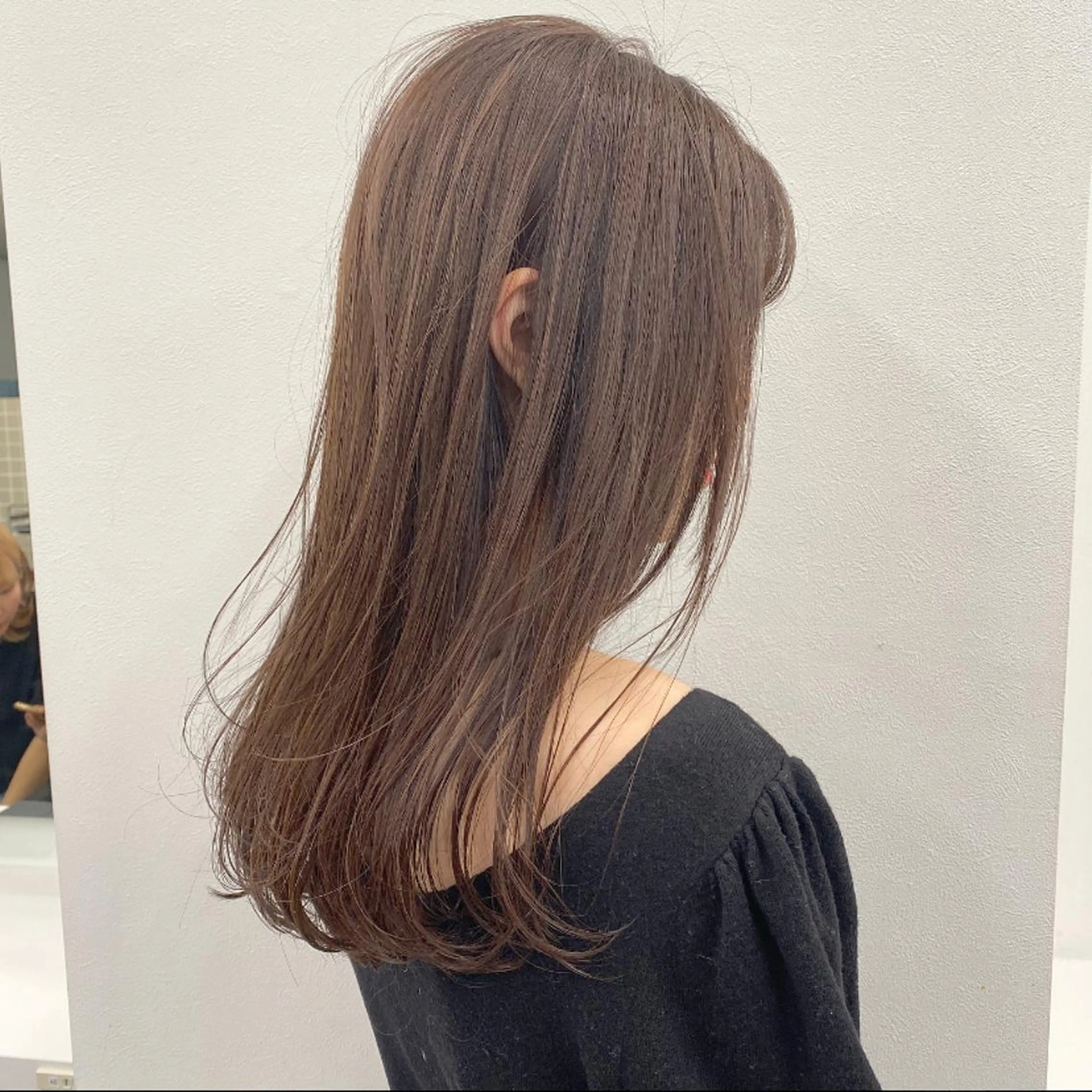 セミロング カラー ヘアアレンジ 💞あざと可愛い💞 児玉大地のヘアスタイル