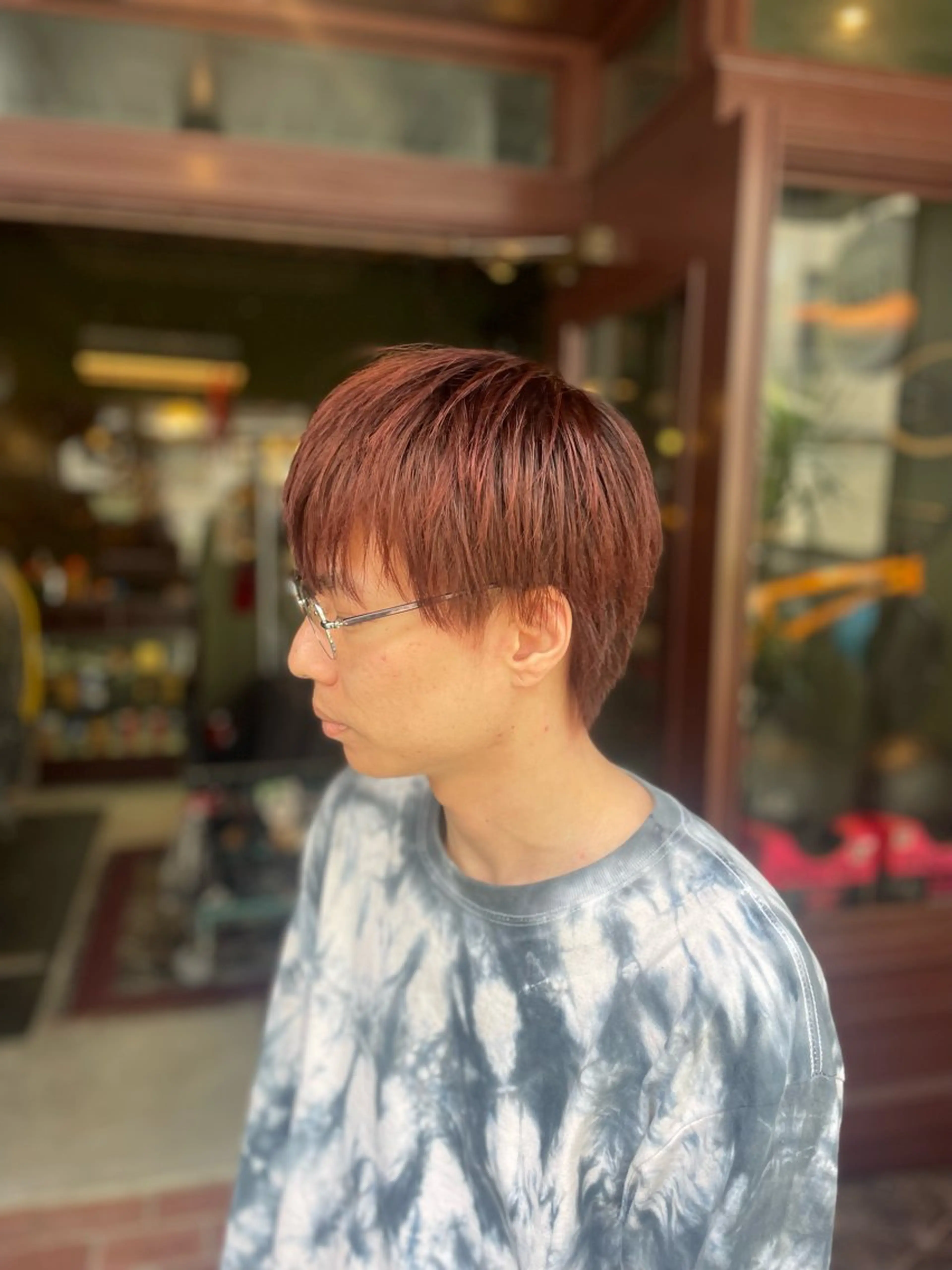 ショート カラー メンズ カット ヘアカラー トリートメント PATH-hair. storeのヘアスタイル