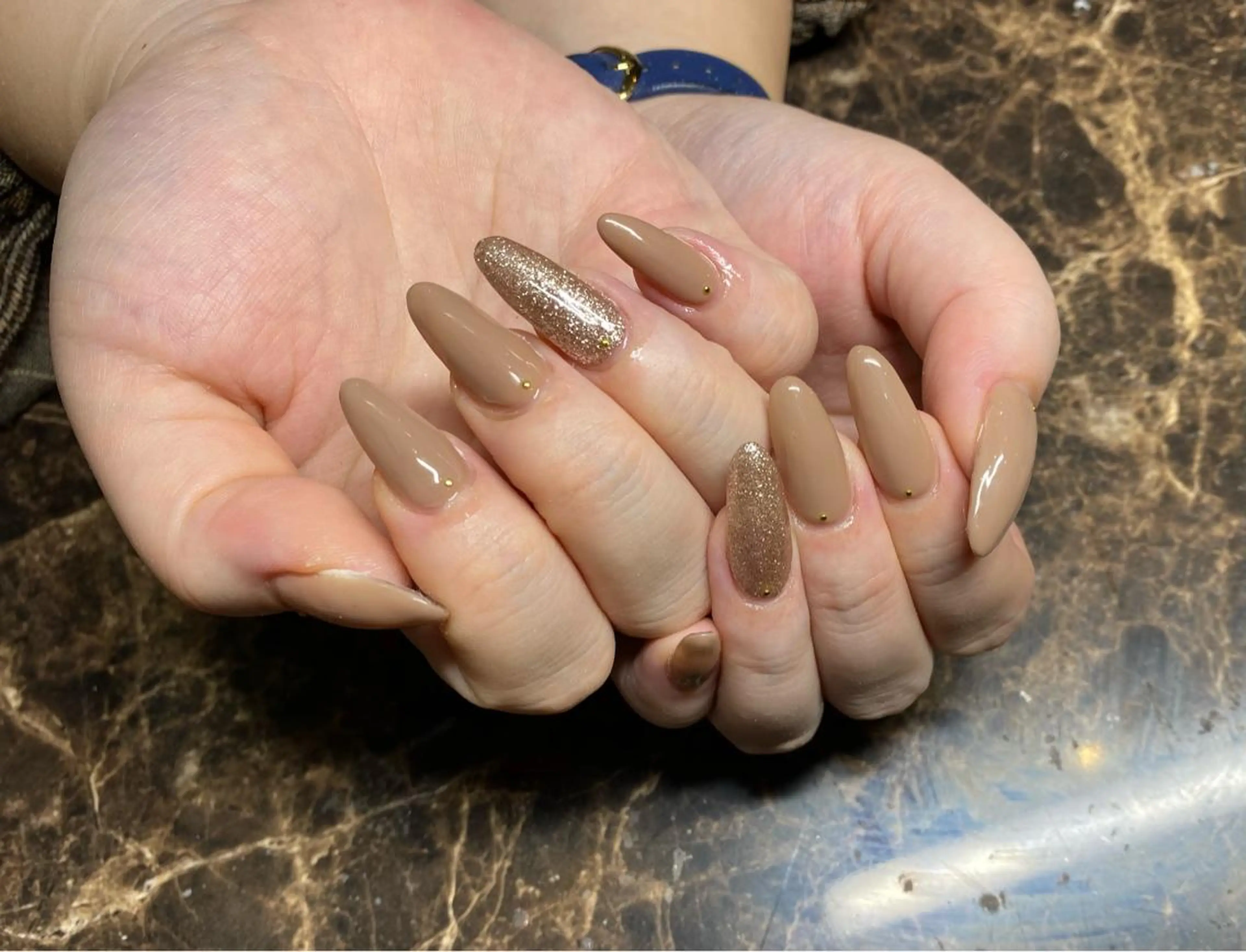 ネイル シンプルネイル ハンドネイル IROHA Nail 矢掛萌子のネイルデザイン