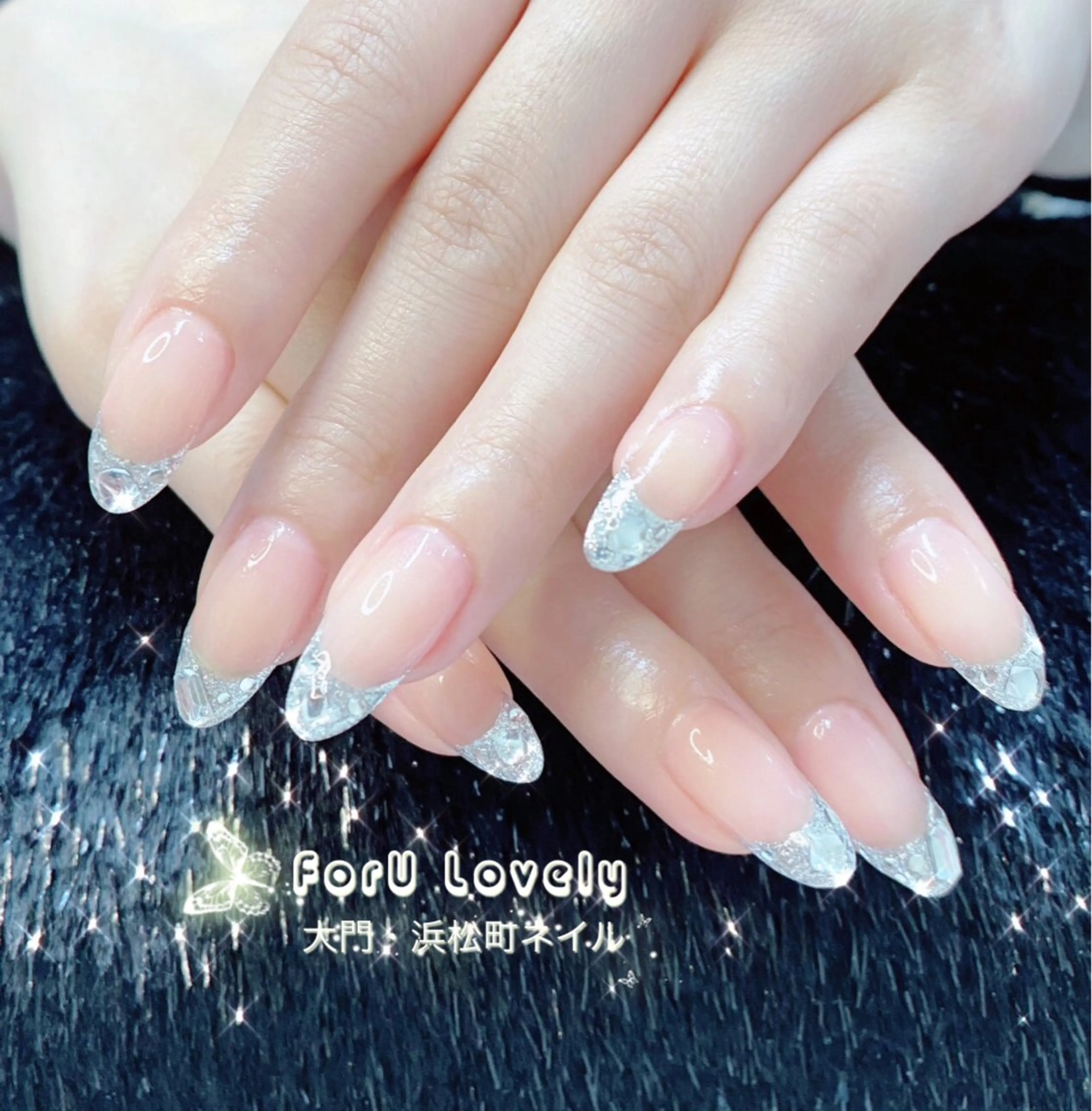 ネイル フットネイル フレンチネイル ジェルネイル ハート 韓国ネイル ハンドネイル ハンドケア 大門浜松町 ネイルのネイルデザイン