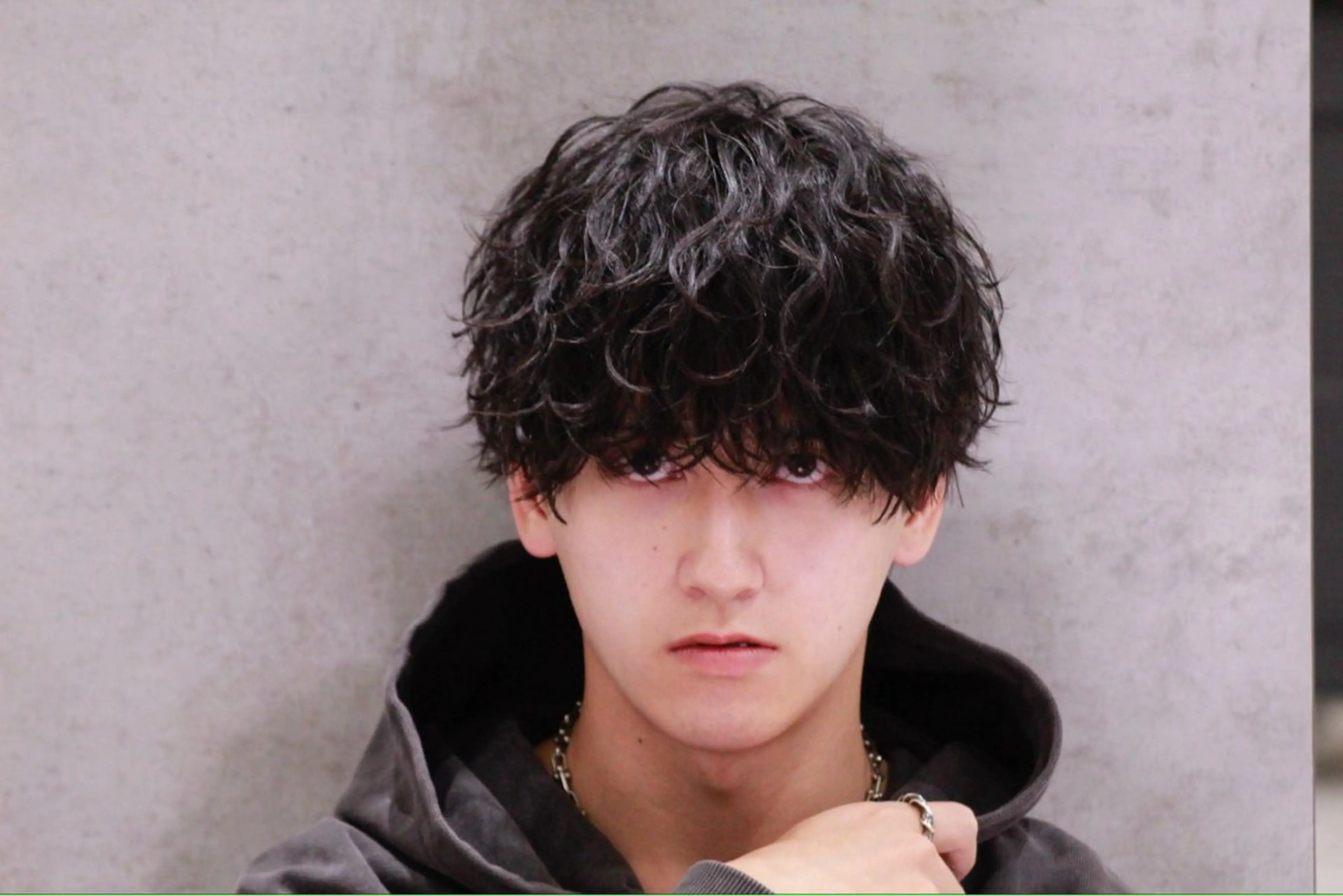 メンズ メンズパーマ 波巻きパーマ 京都メンズ/メンズパ ーマ　中川弥音のヘアスタイル