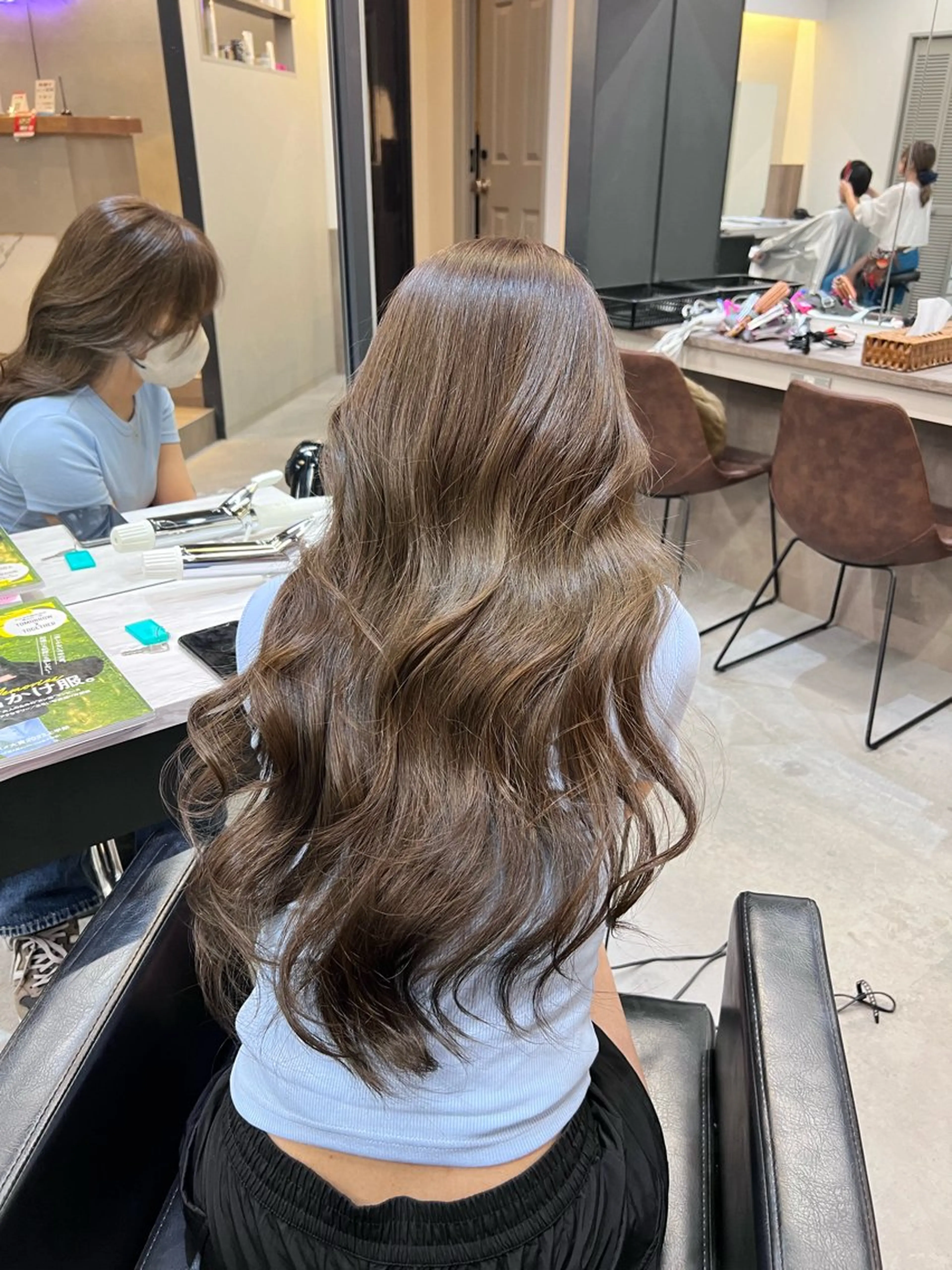 ロング レイヤーカット 橋口 亮平のヘアスタイル