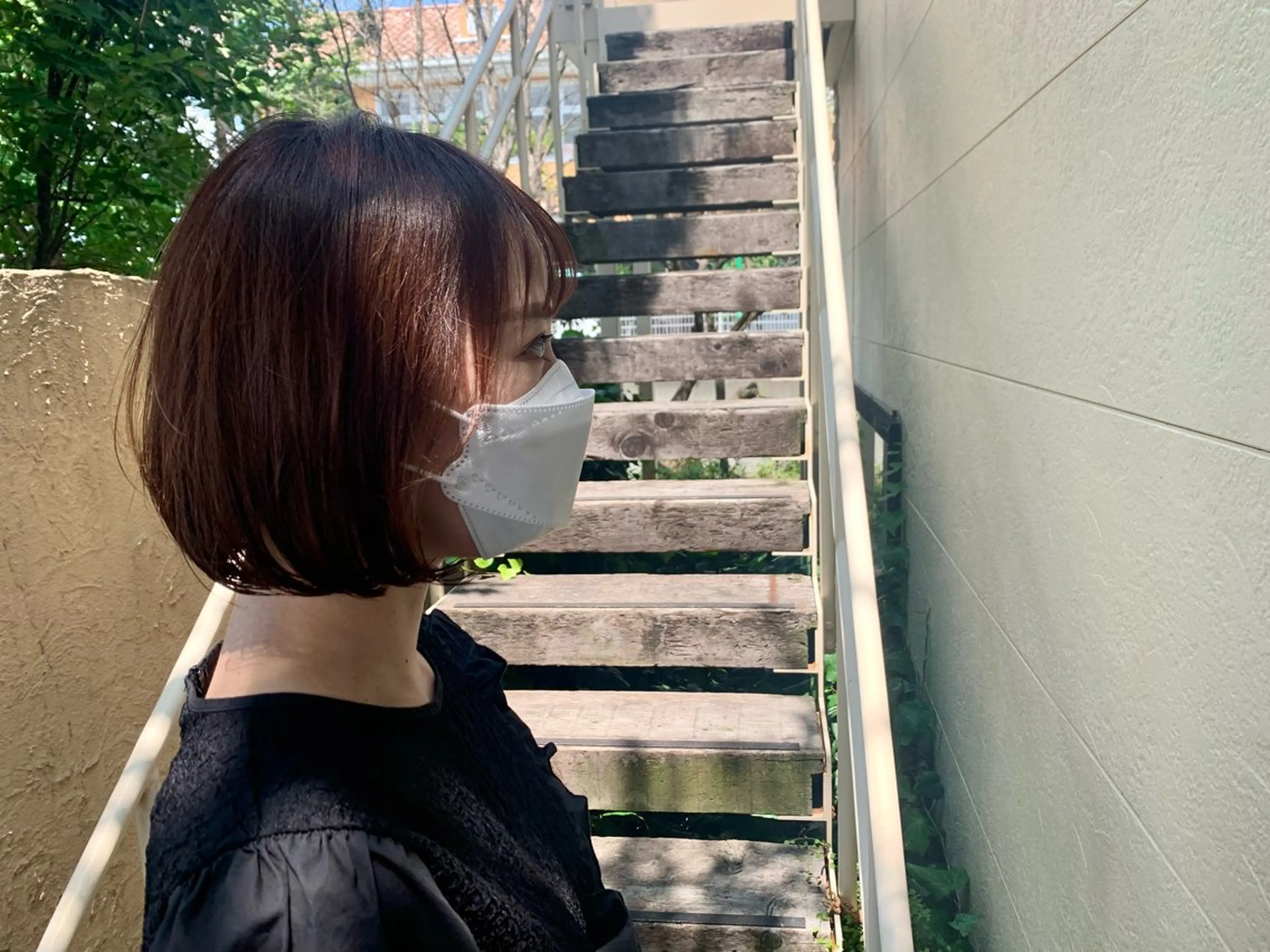 ショート カラー カット 縮毛矯正 荒島 由佳のヘアスタイル