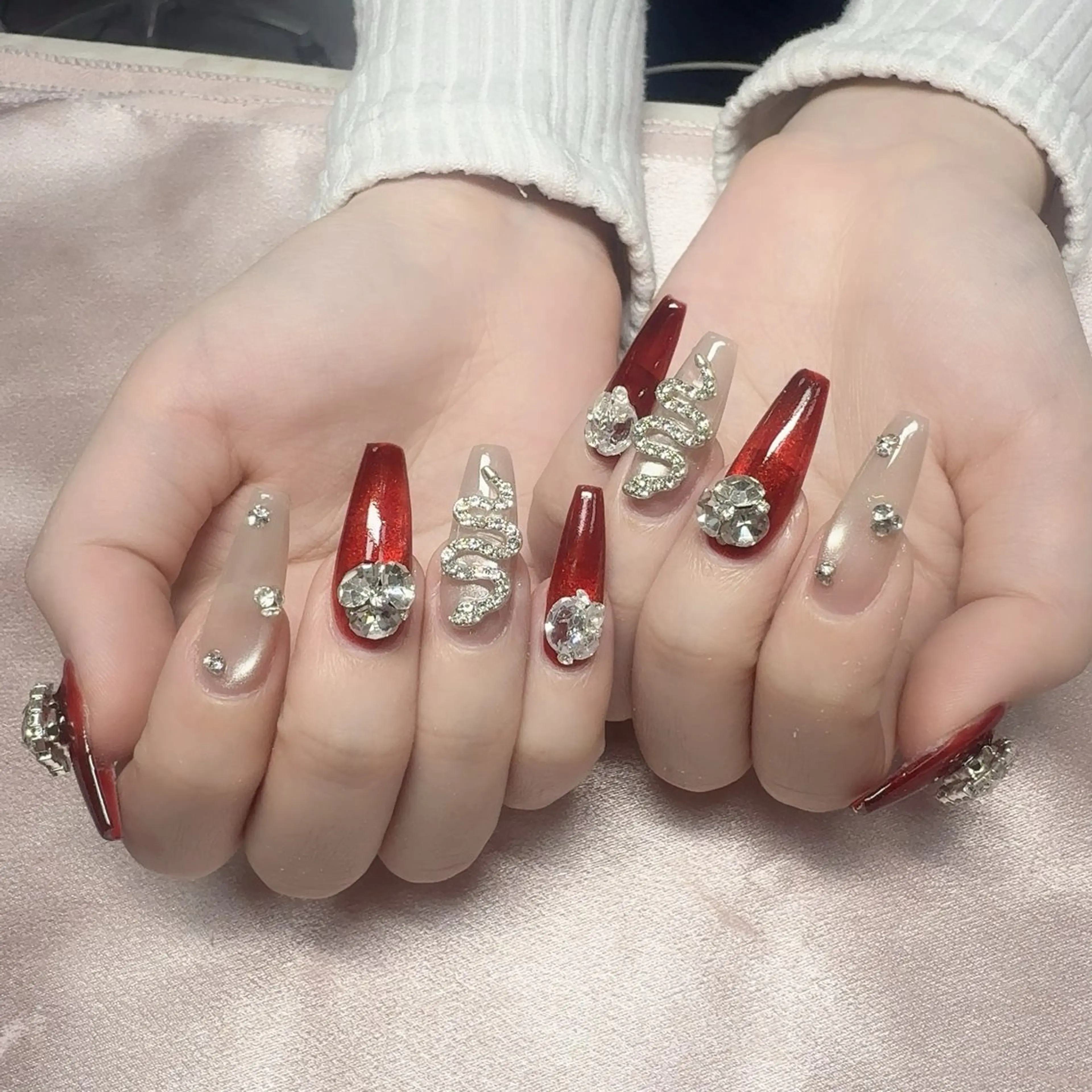 ネイル ハンドネイル snow nail salonのネイルデザイン