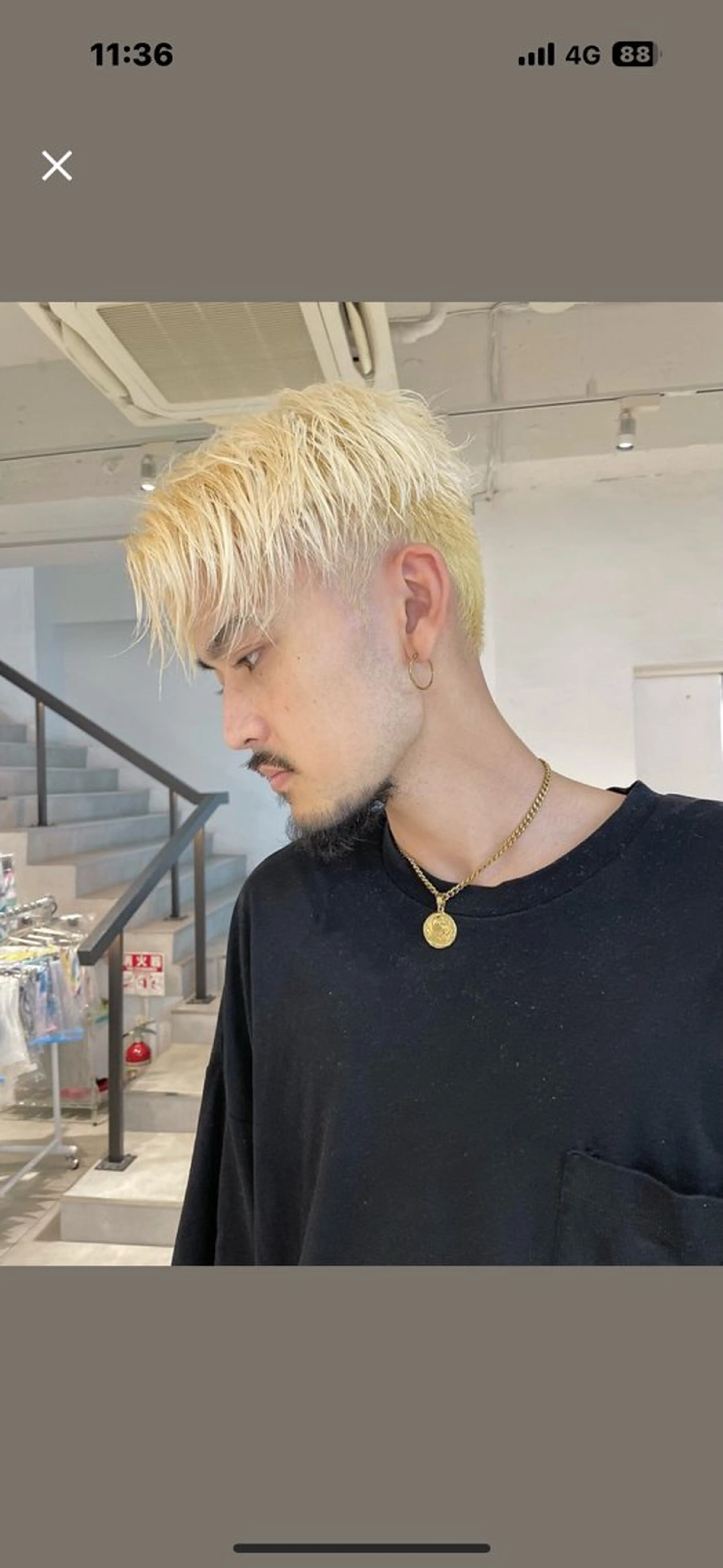 ショート カラー パーマ メンズ men's/perm colorDaijuのヘアスタイル