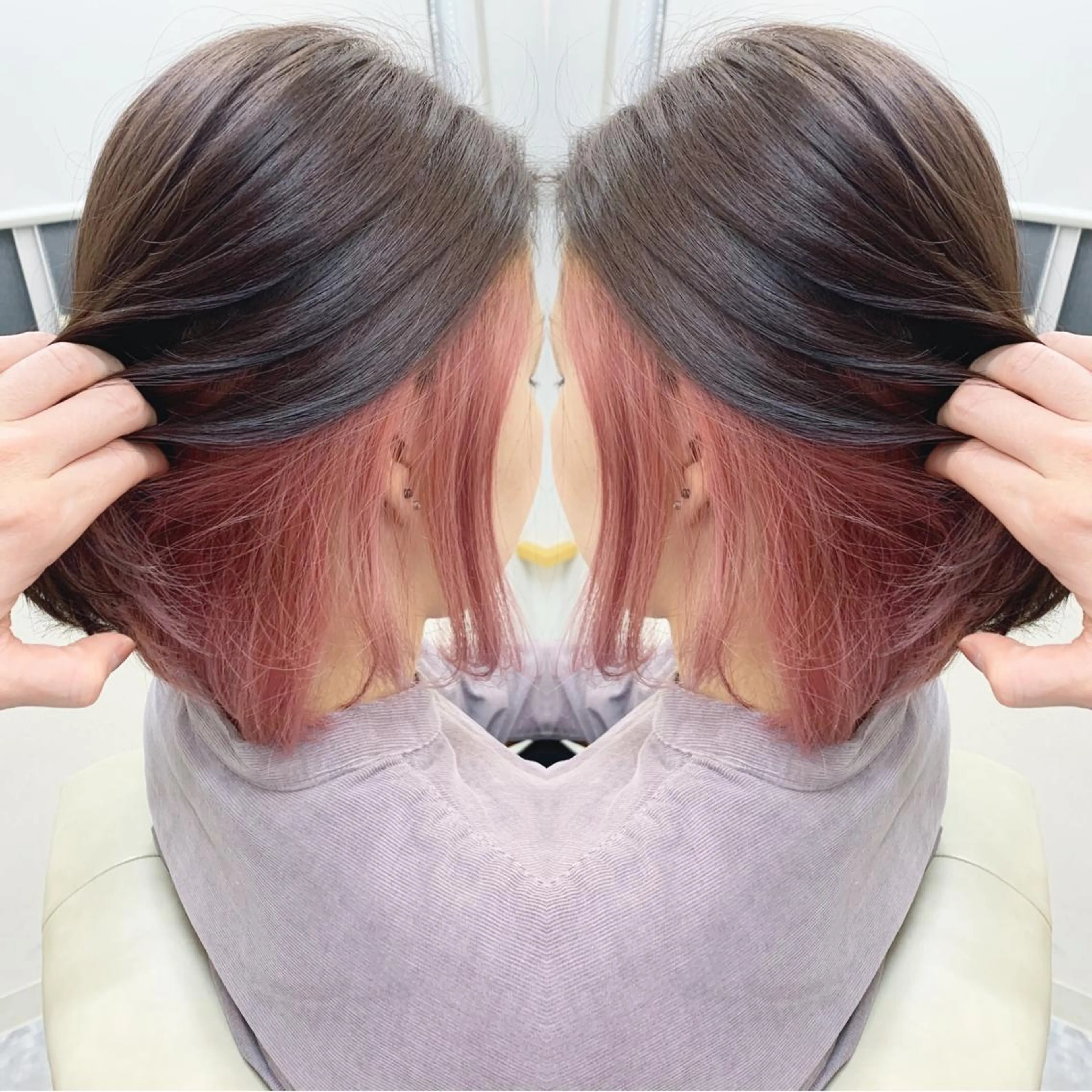 ミディアム H所属・H (エイチ) 烏丸御池店のヘアスタイル