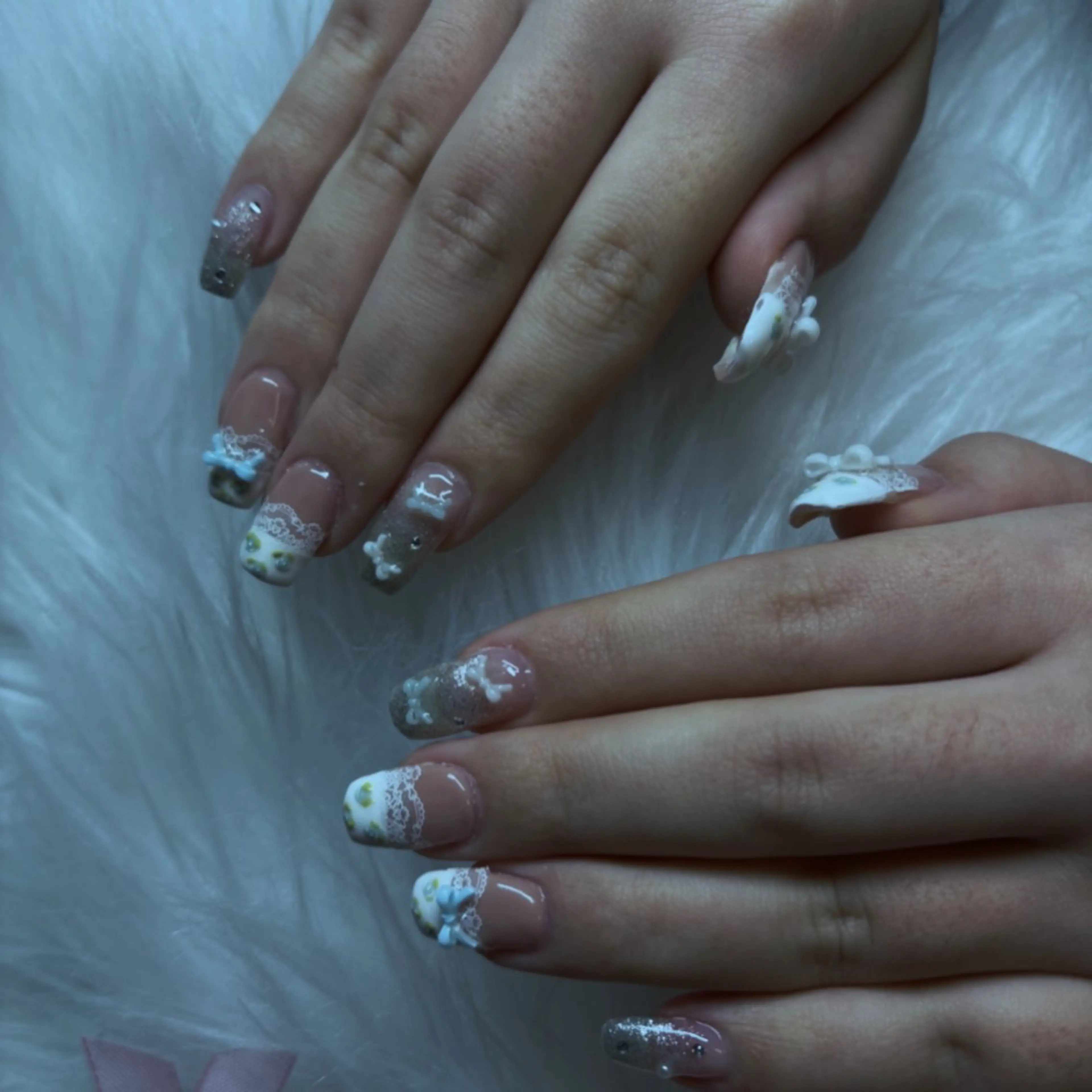 ネイル 長さ出し 持ち込み vante_aimi .パラジェル取扱店のネイルデザイン