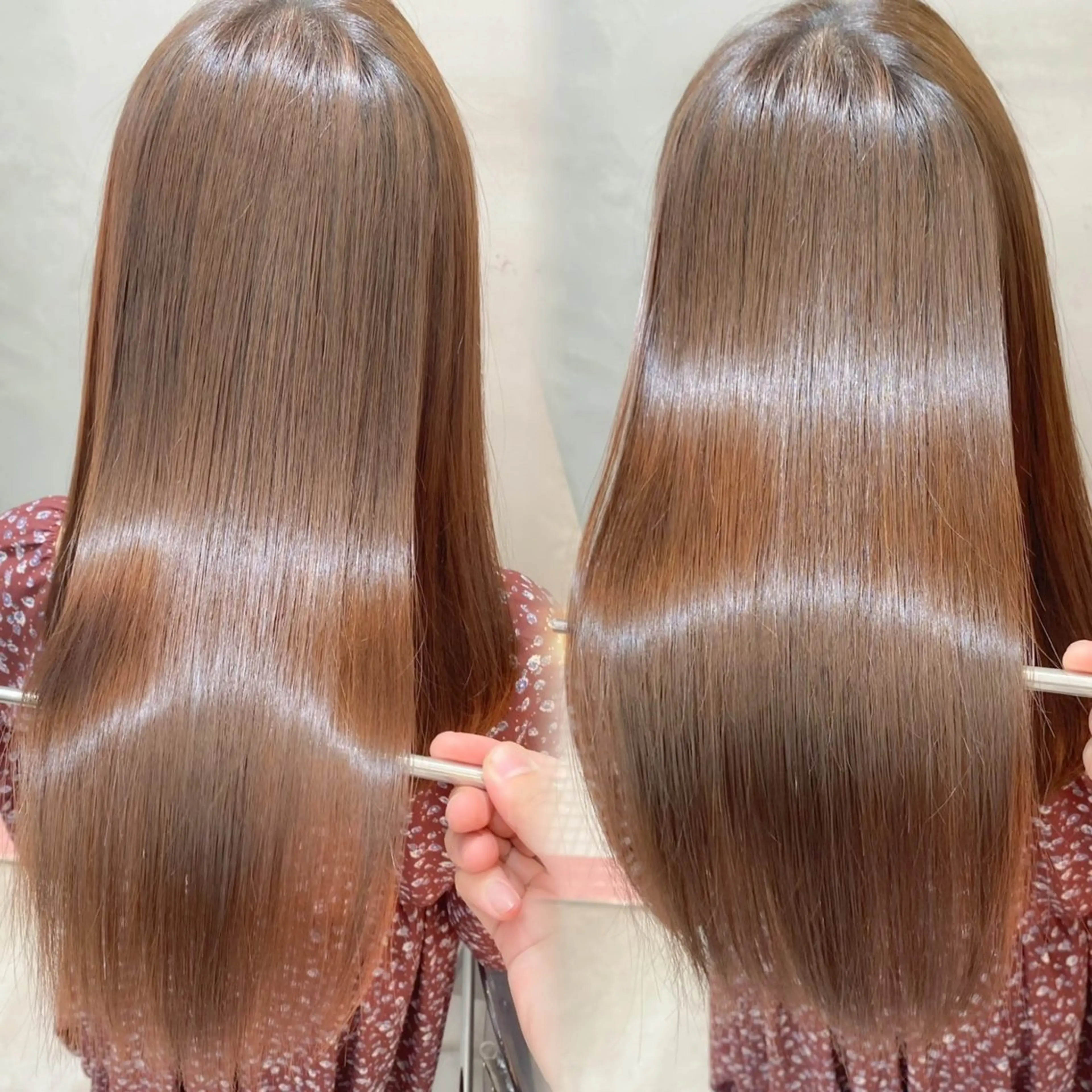 ロング カラー パーマ カット ヘアカラー 縮毛矯正 トリートメント ‎🤍レイヤー/ 縮毛矯正🖤菊池瑛士のヘアスタイル