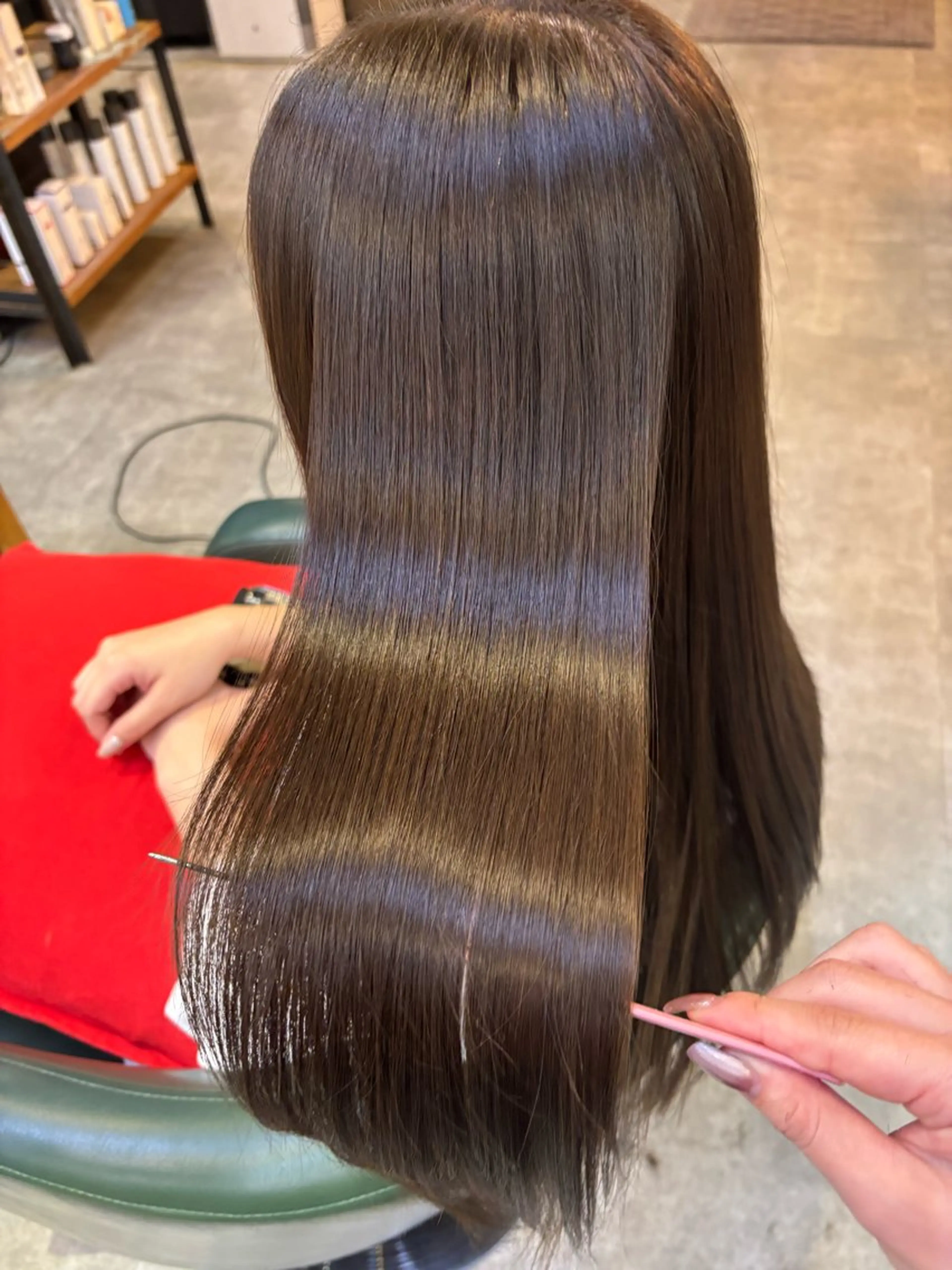 ロング カット 縮毛矯正 トリートメント 【縮毛矯正特化】 kyokaのヘアスタイル