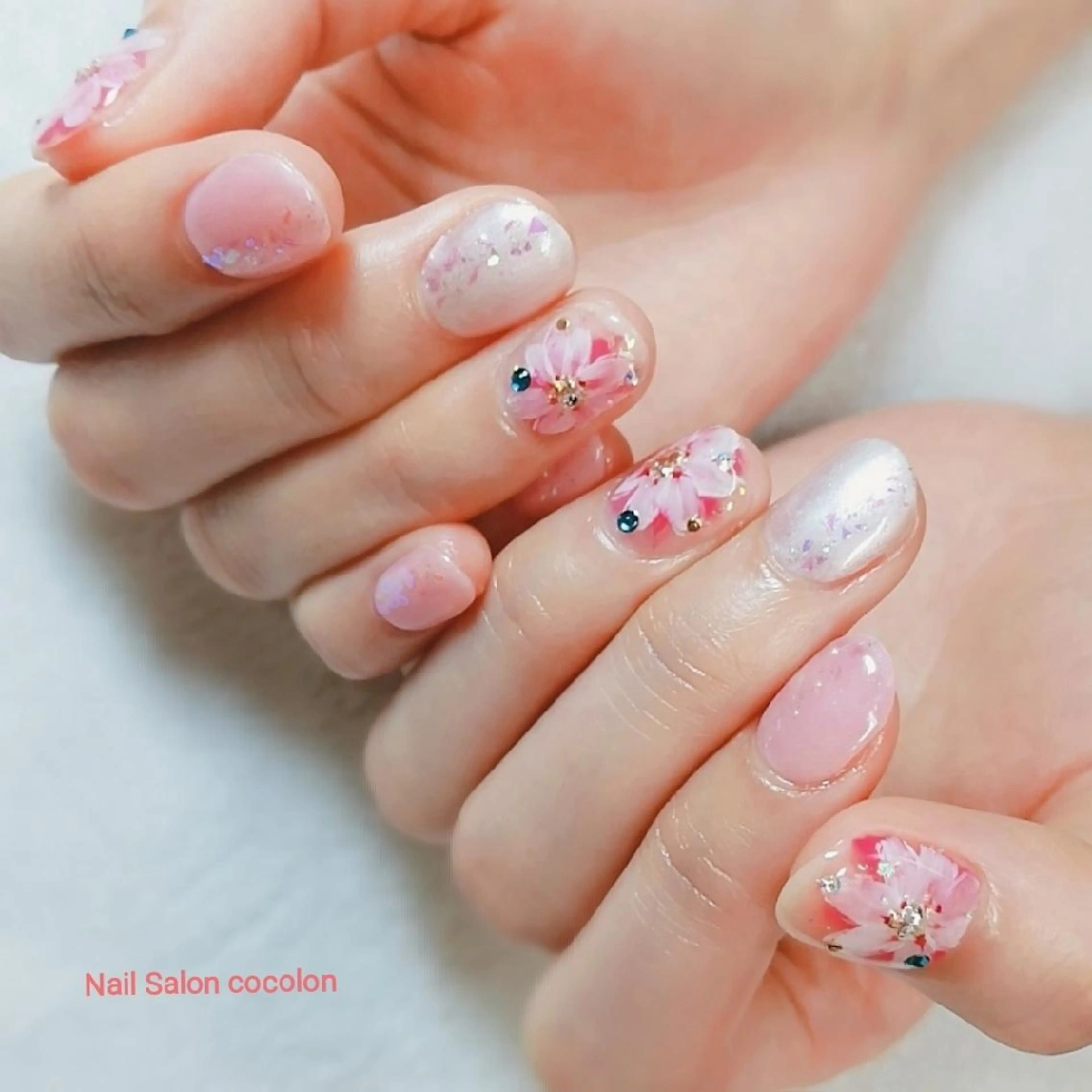 ネイル アートネイル ハンドネイル 柴崎 美幸のネイルデザイン