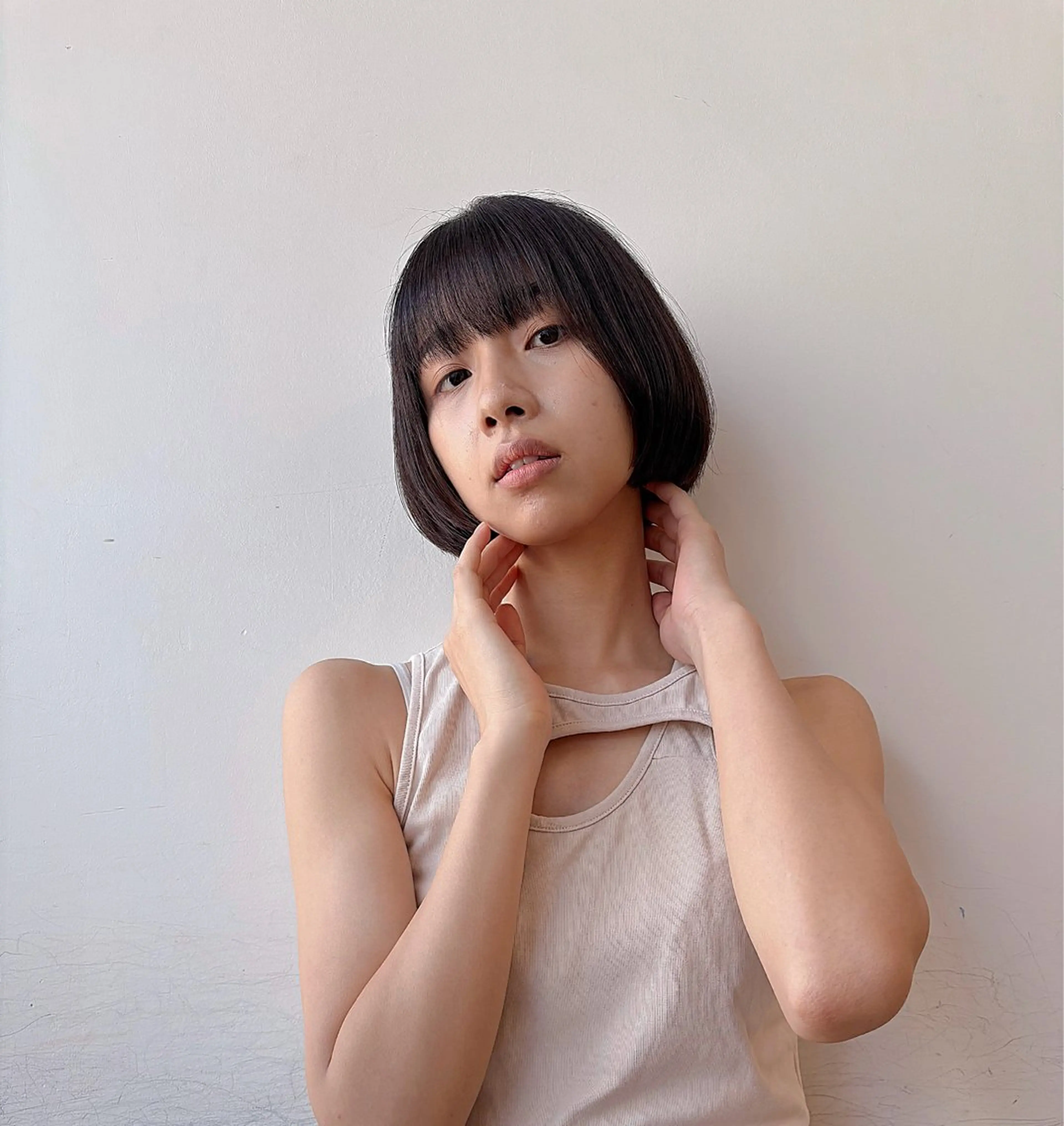 ショート 縮毛矯正 トリートメント ボブ/ミディアム 親しみやすさ/さくらのヘアスタイル