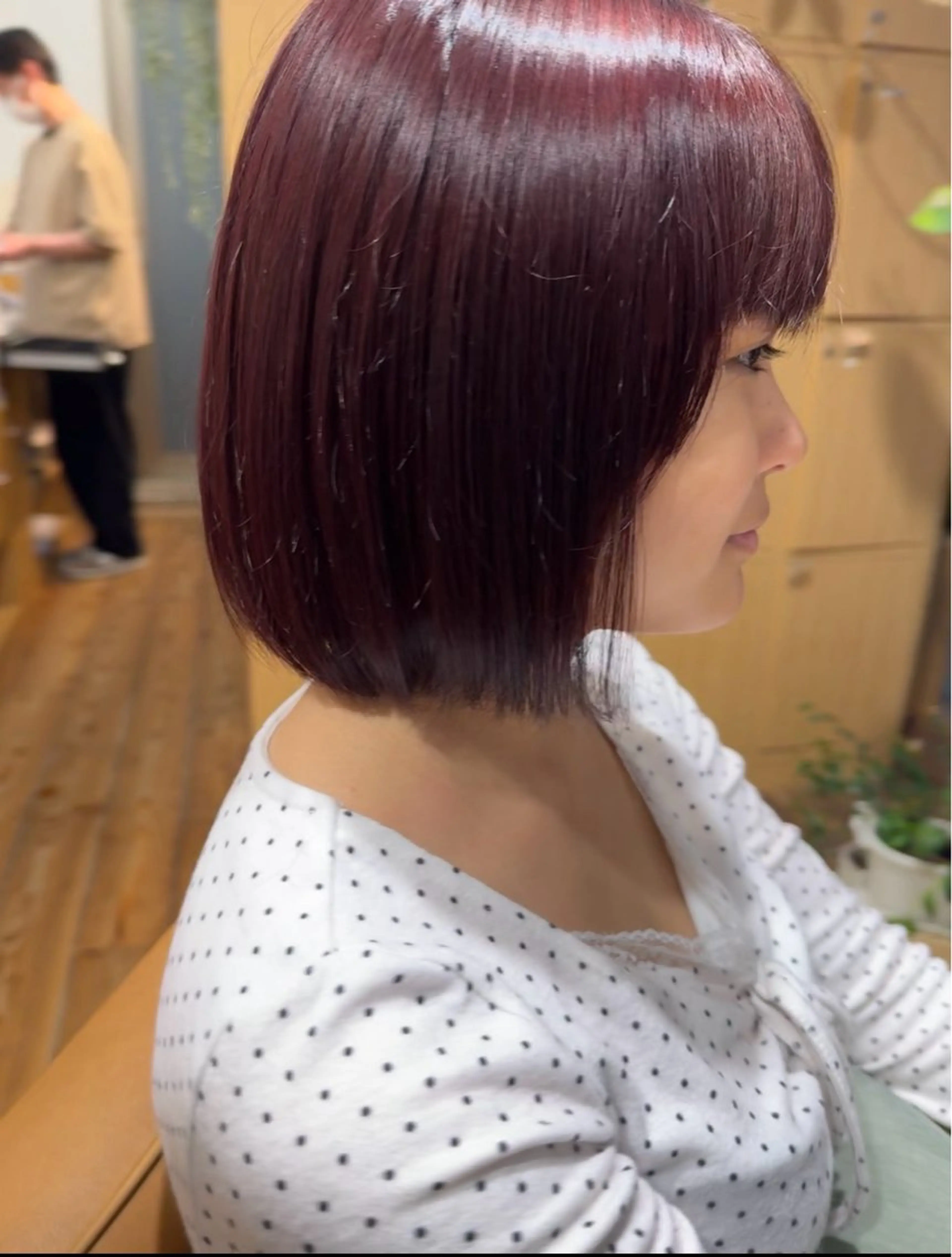 ショート カラー ヘアカラー れおん/ワンカラー モデル募集🎧のヘアスタイル