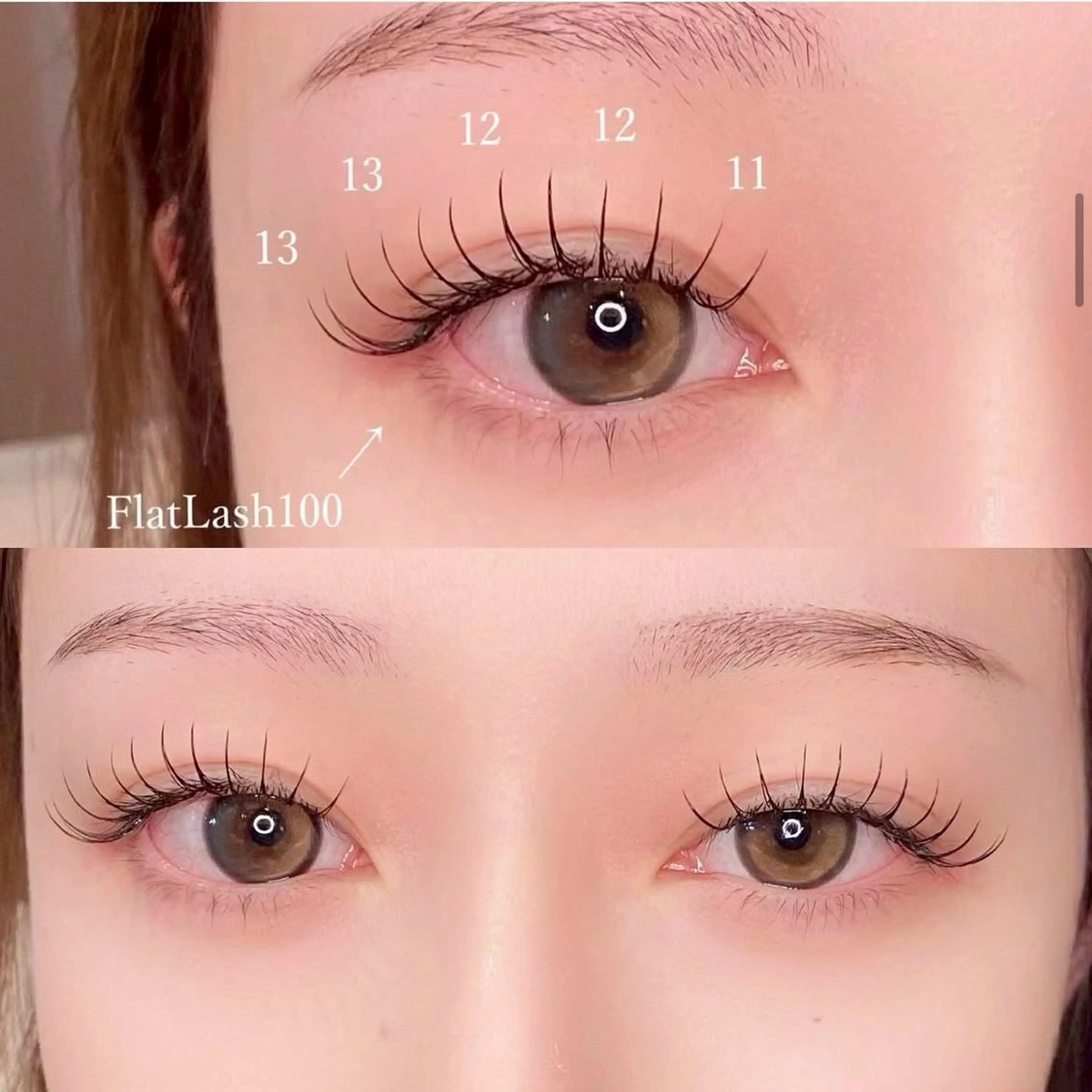 マツエク・マツパ 高山 祐菜のマツエク・マツパデザイン