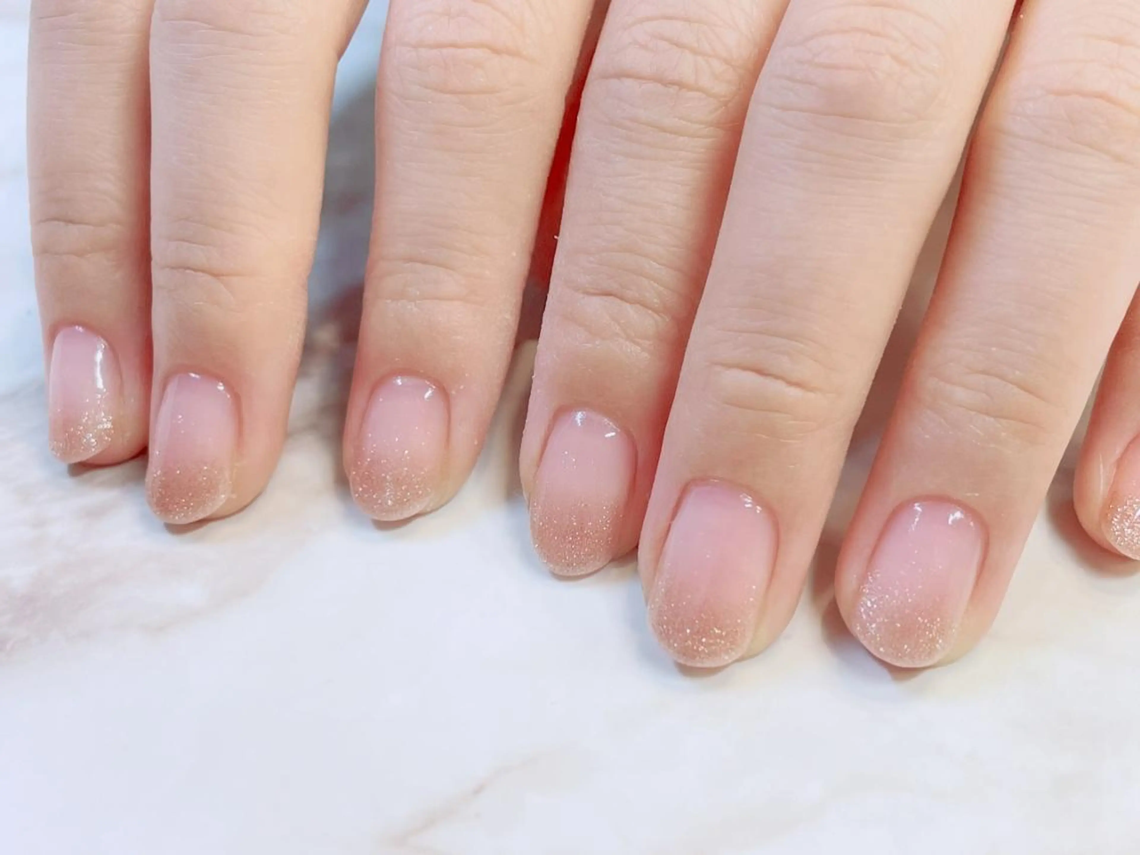 ネイル アートネイル ジェルネイル ニュアンスネイル パラジェル Nailist Honamiのネイルデザイン