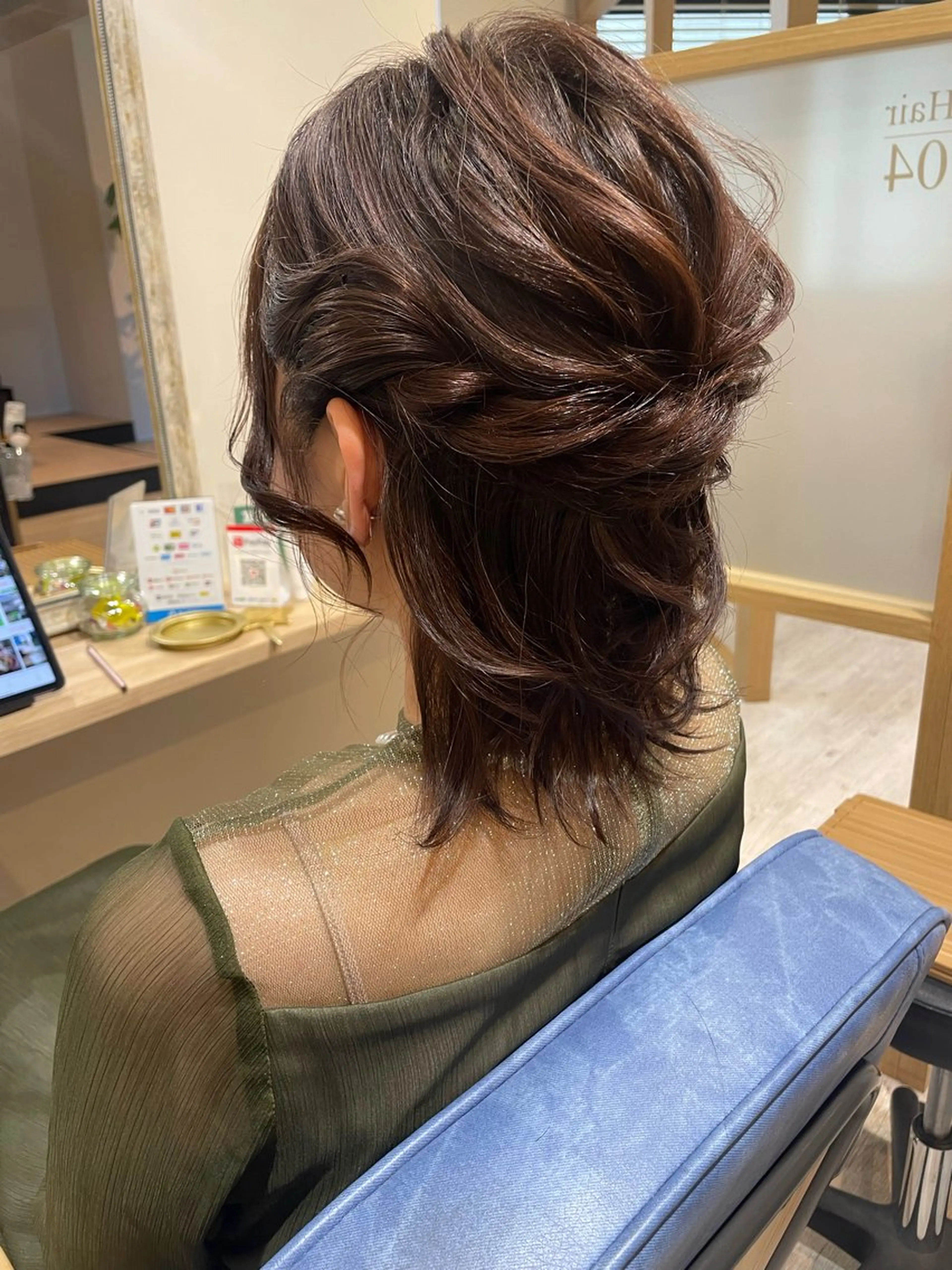 ミディアム ヘアセット Connect Rumiのヘアスタイル