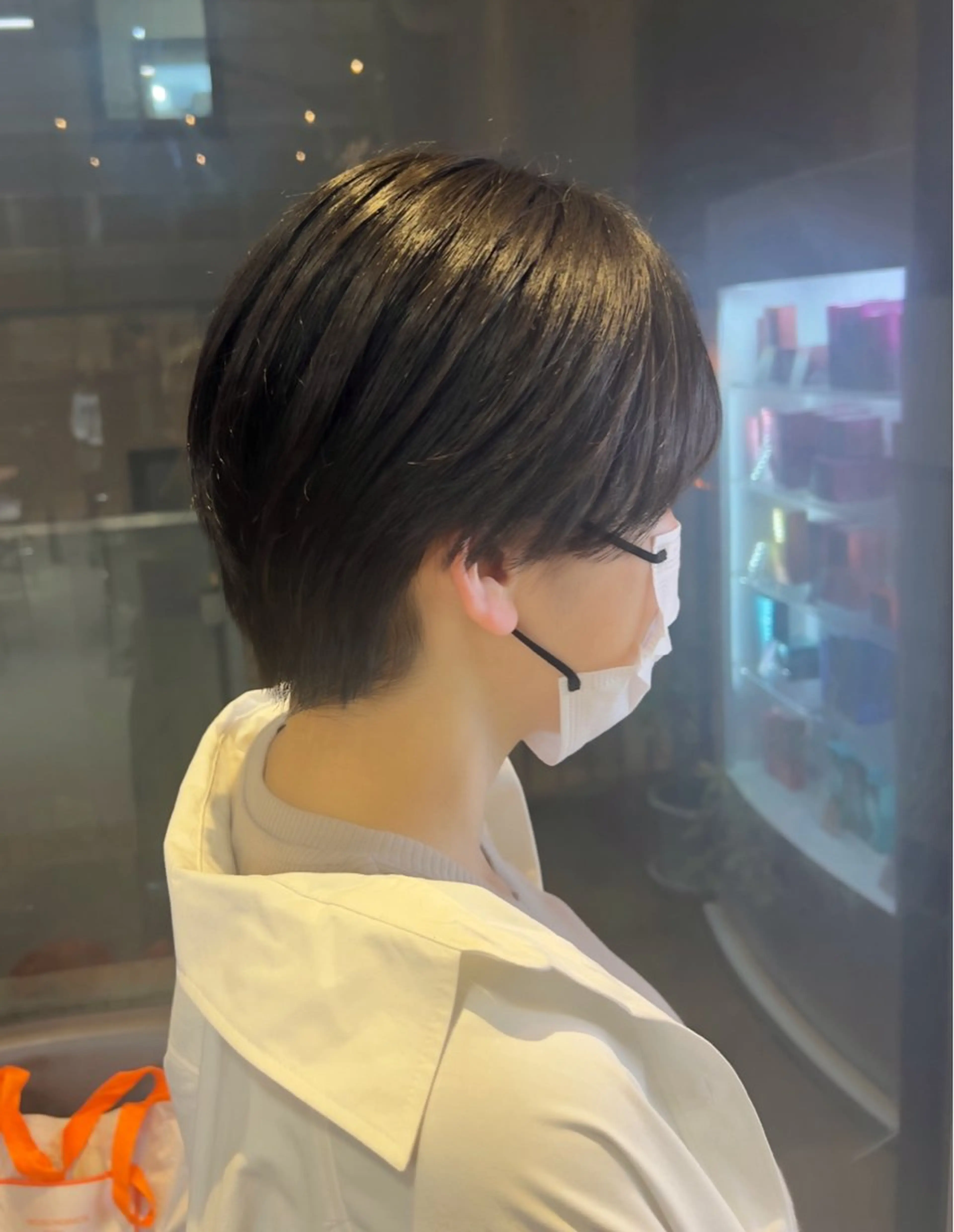 ショート ショートヘア 透明感/血色カラー/ 似合せレイヤー/ゆいのヘアスタイル