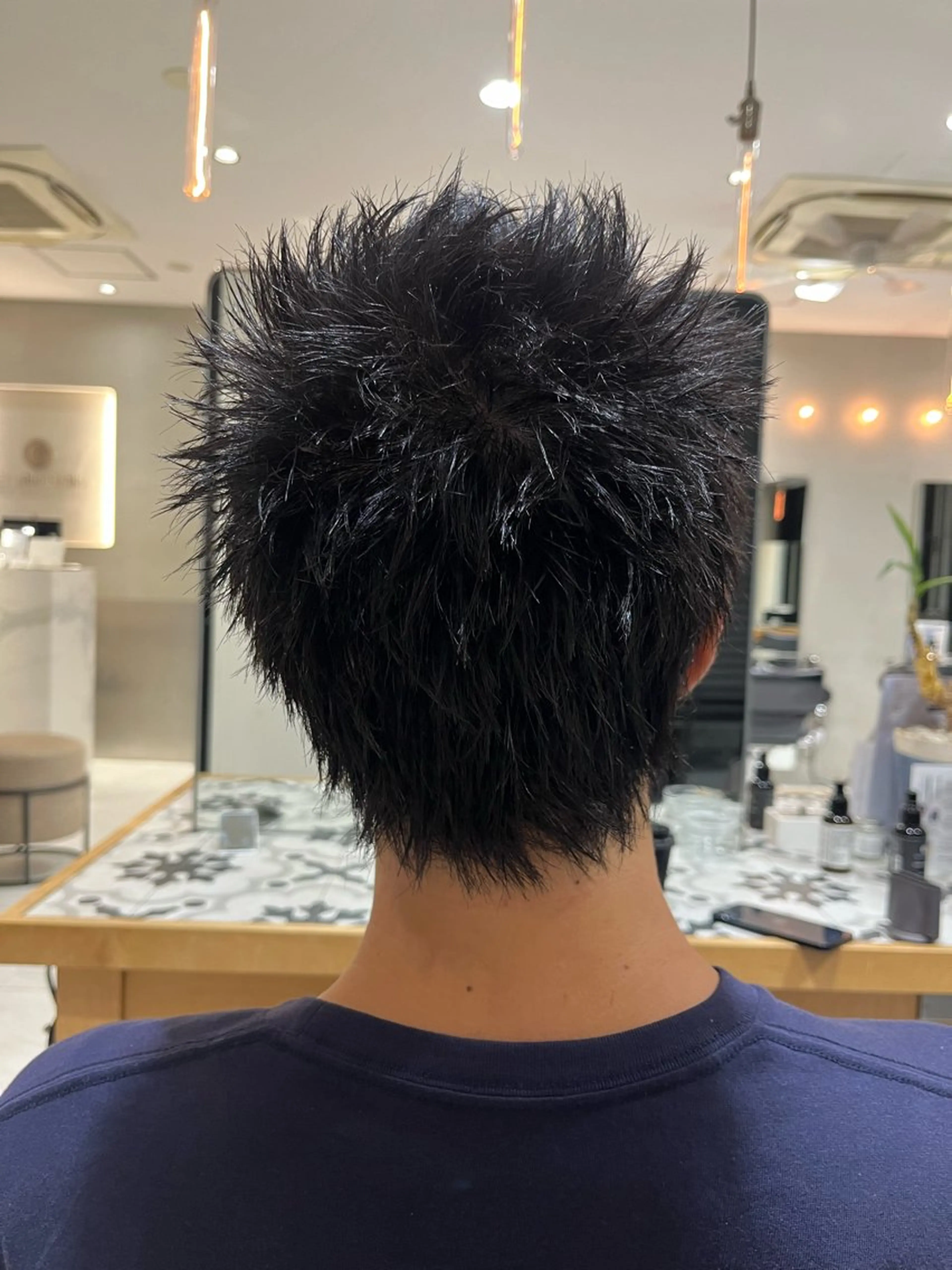 メンズ ナミ🩶暗髪/暖色 ❤️/透明感/縮毛のヘアスタイル