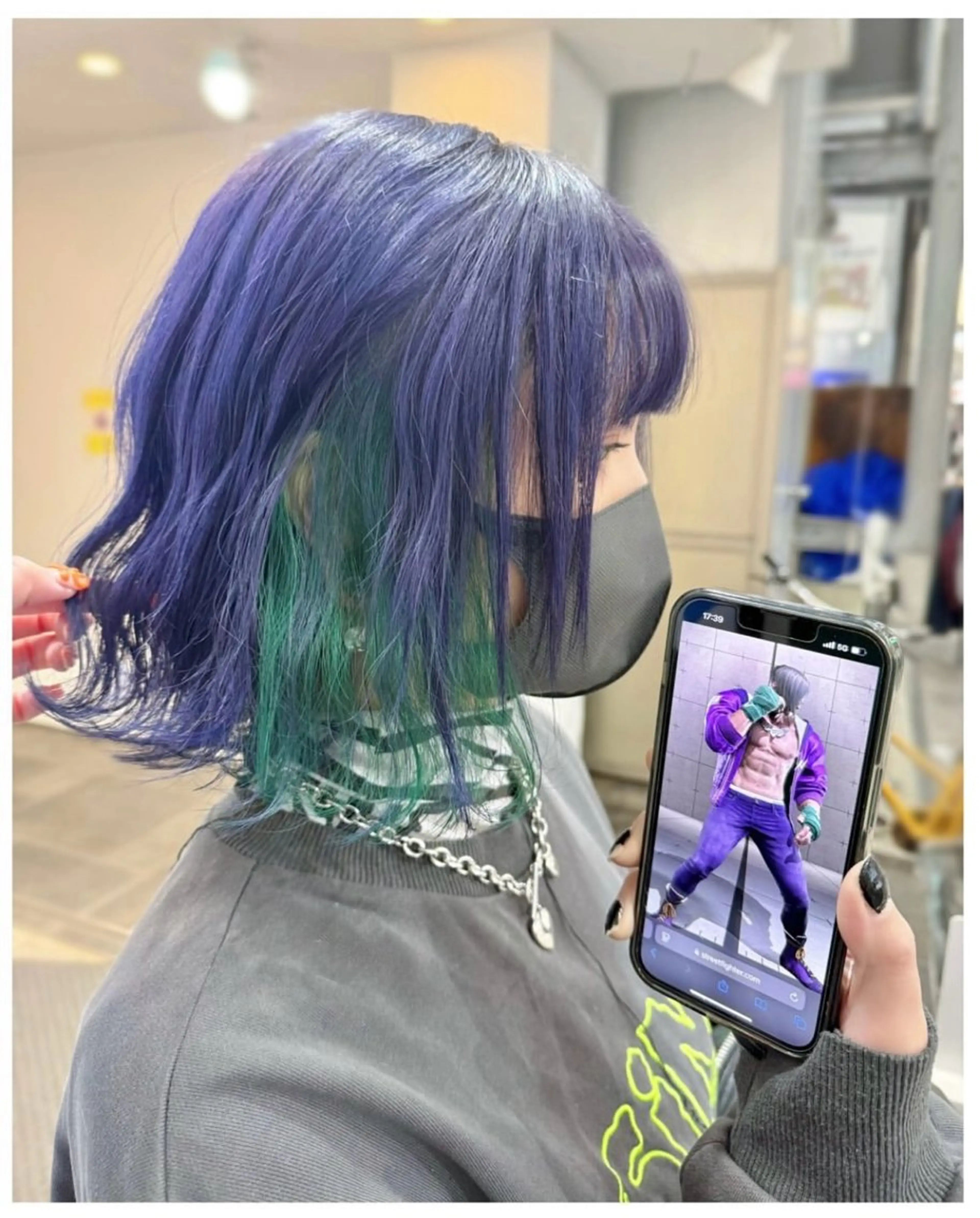 ショート カラー ヘアカラー GARU-ガル-所属・TSUNO🦖 派手髪/オタク美容師のヘアスタイル