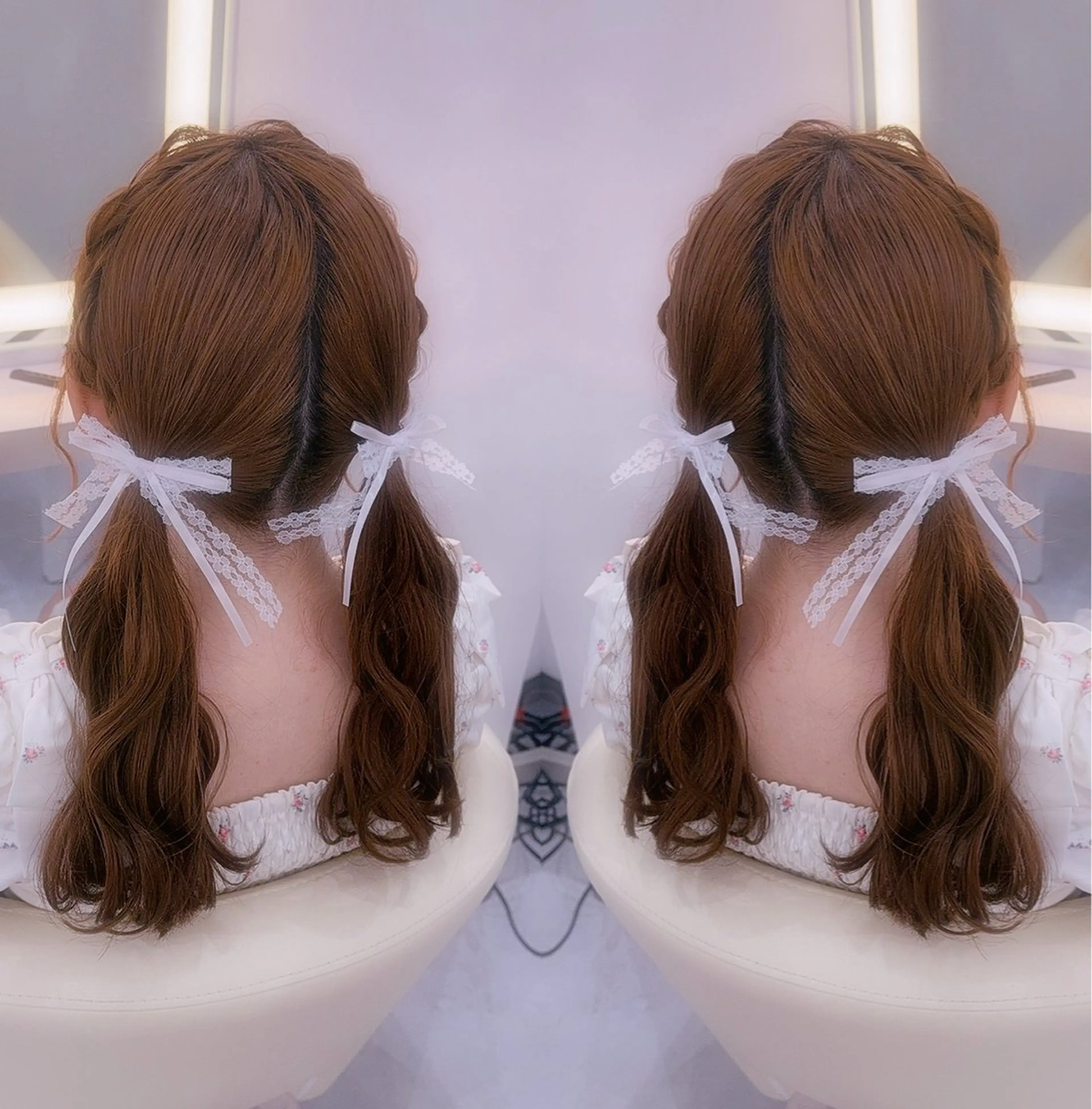 ヘアアレンジ ヘアセット 🤍AIRA🤍のヘアスタイル