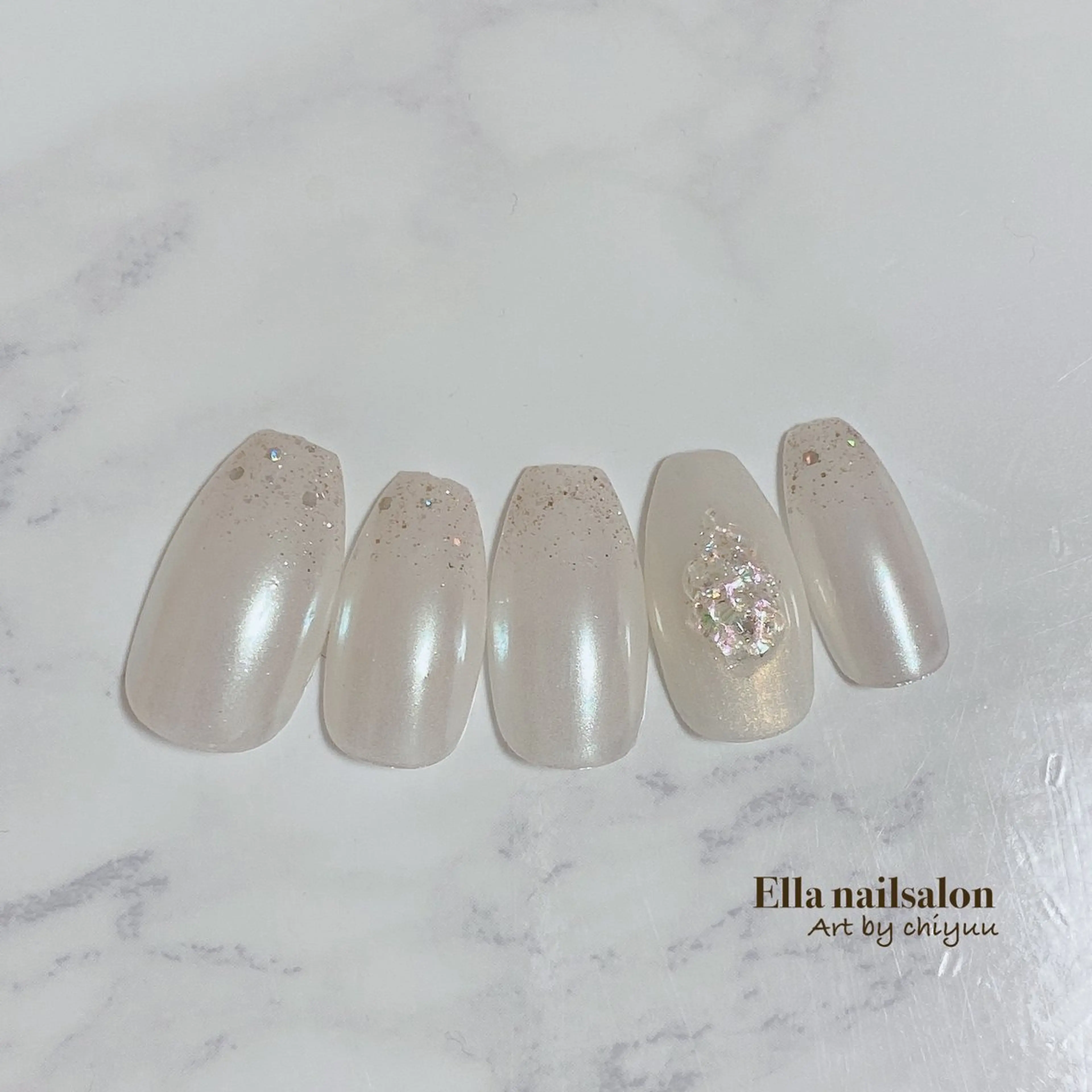 ネイル ハンドネイル Ella nail ちゆうのネイルデザイン
