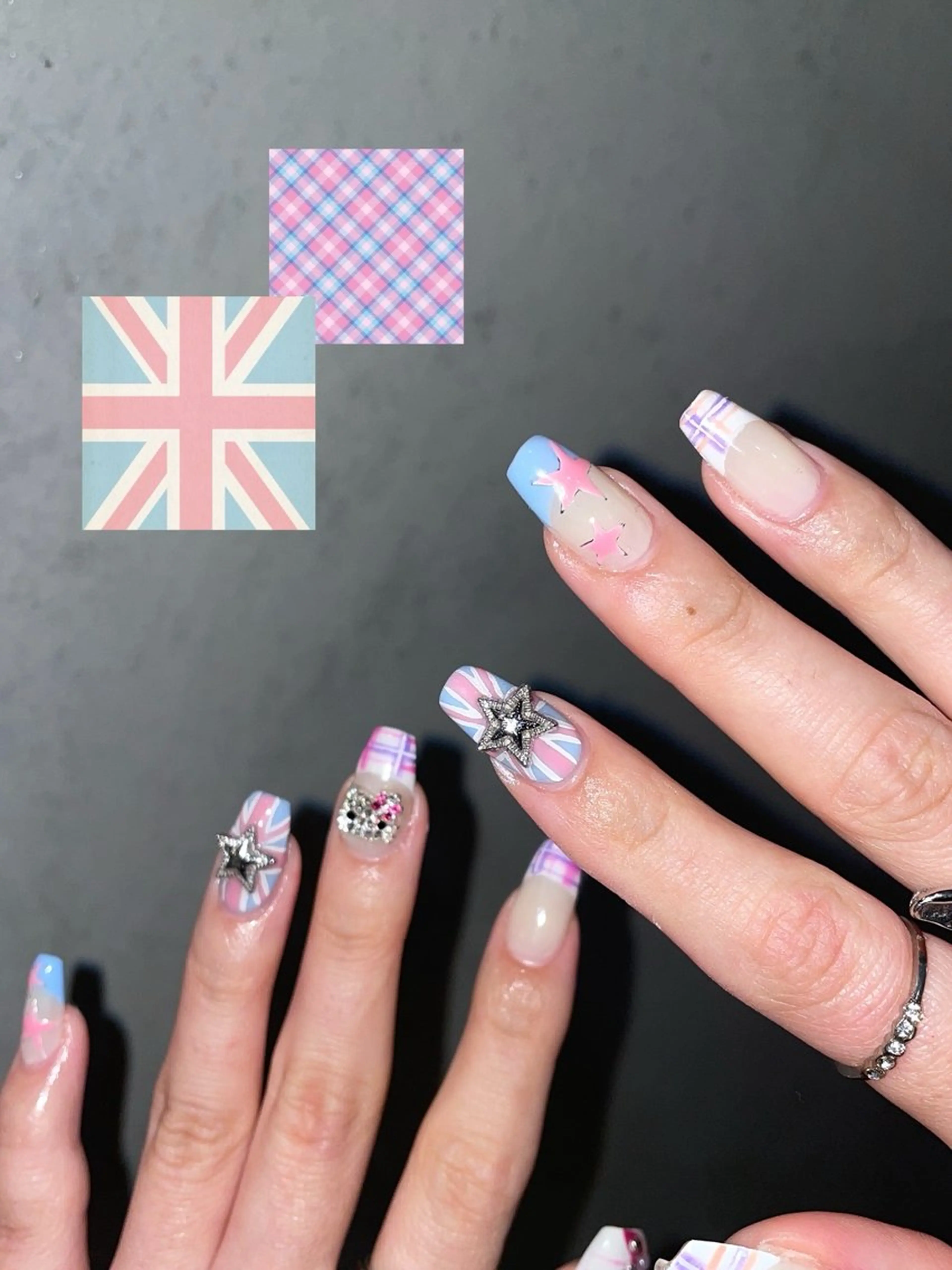 ネイル GO TODAY シェアサロン 渋谷Amiu店所属・渋谷ネイル🎀 y2k/海外ネイルのネイルデザイン