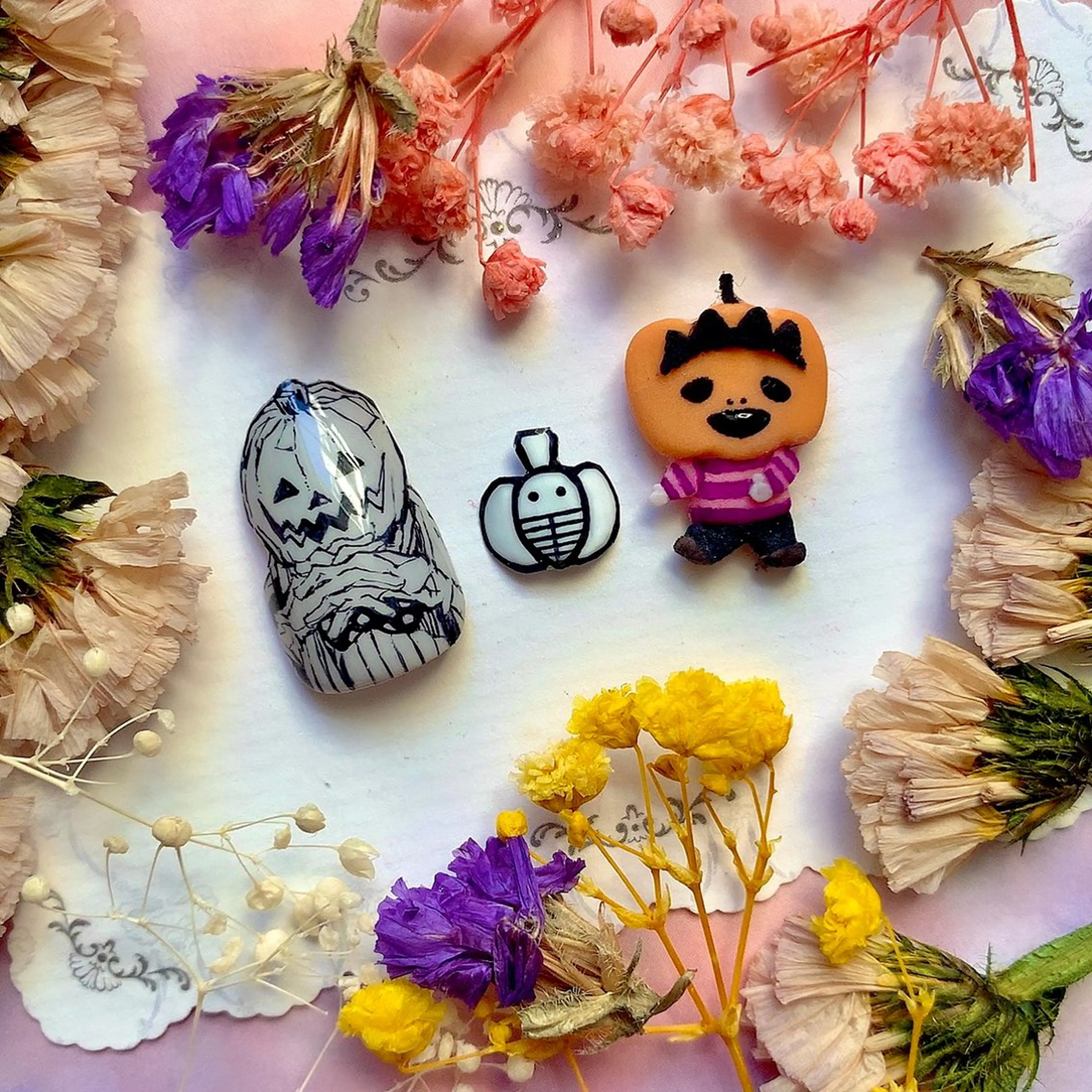 ネイル アートネイル 3Dアートネイル💗 都築レナのネイルデザイン