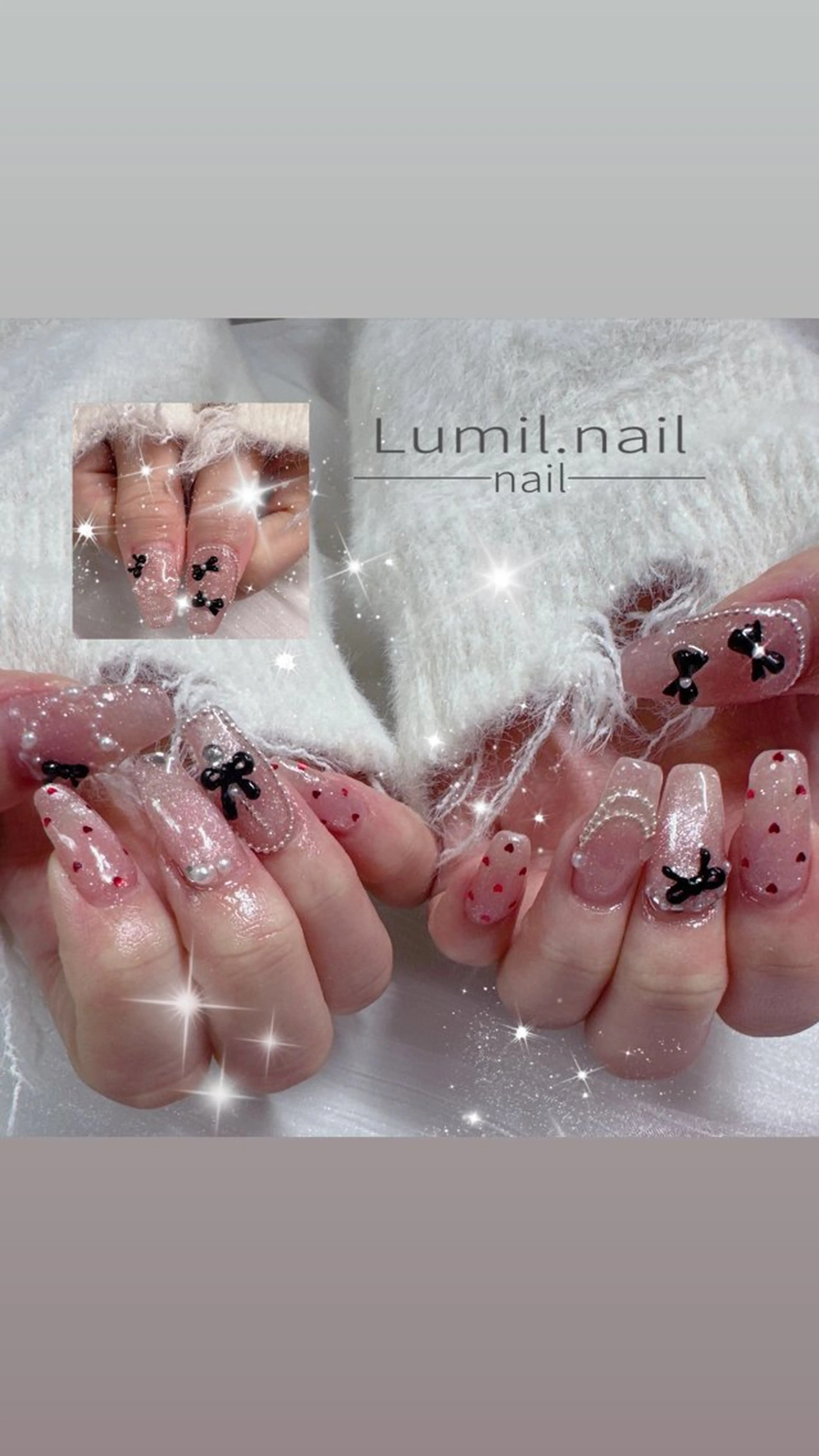 ネイル 持ち込み ハンドネイル Lumil.nail ななのネイルデザイン