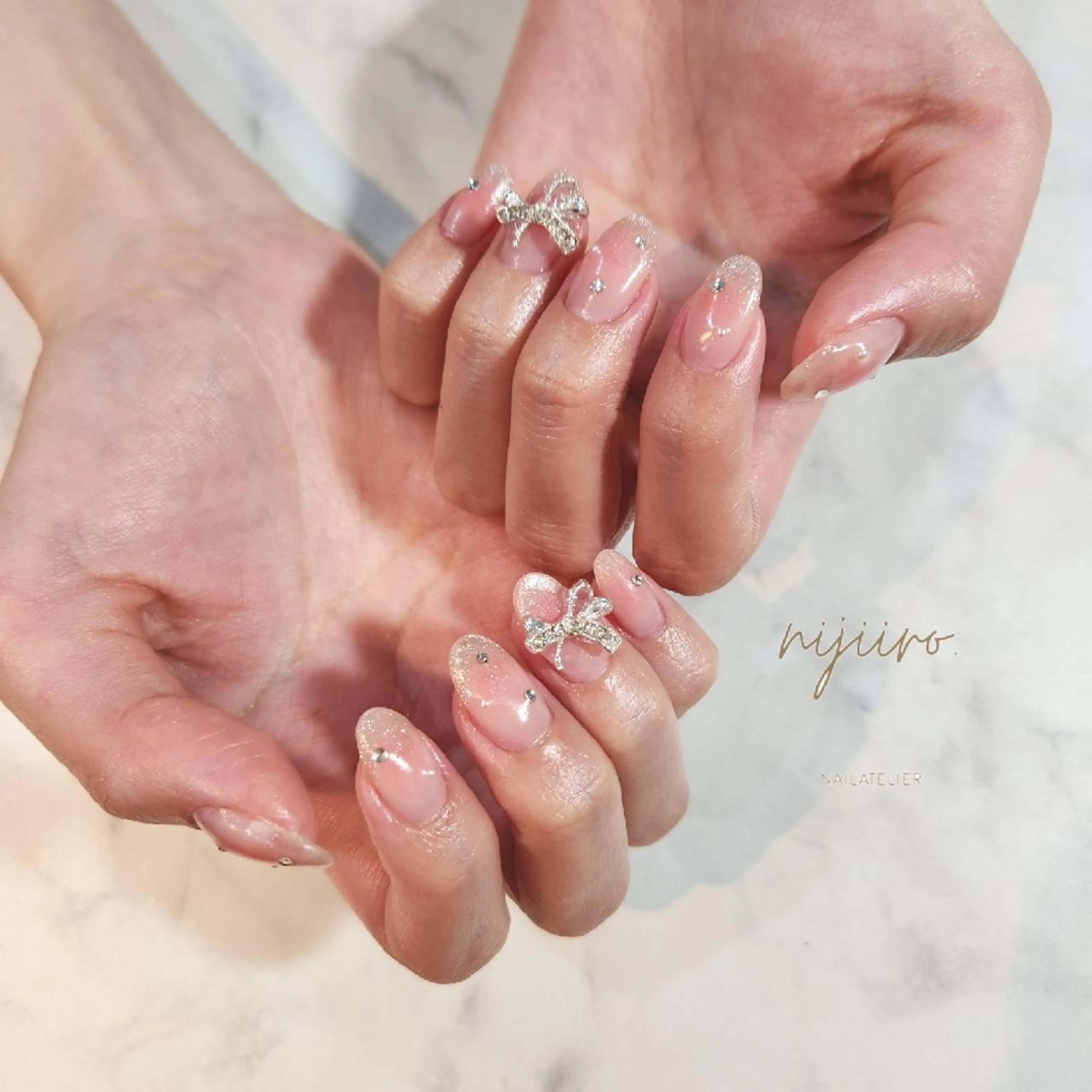 ネイル ハンドネイル nailatelier nijiiro.所属・nijiiro🌈 サトウのネイルデザイン